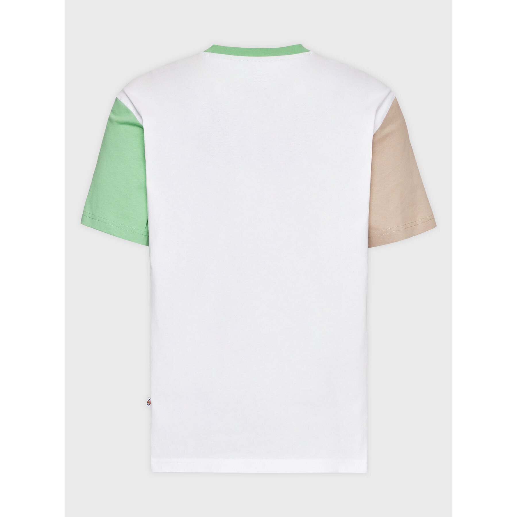 Dickies Тишърт EDDYVILLE DK0A4Y8SWHX1 Бял Regular Fit - Pepit.bg