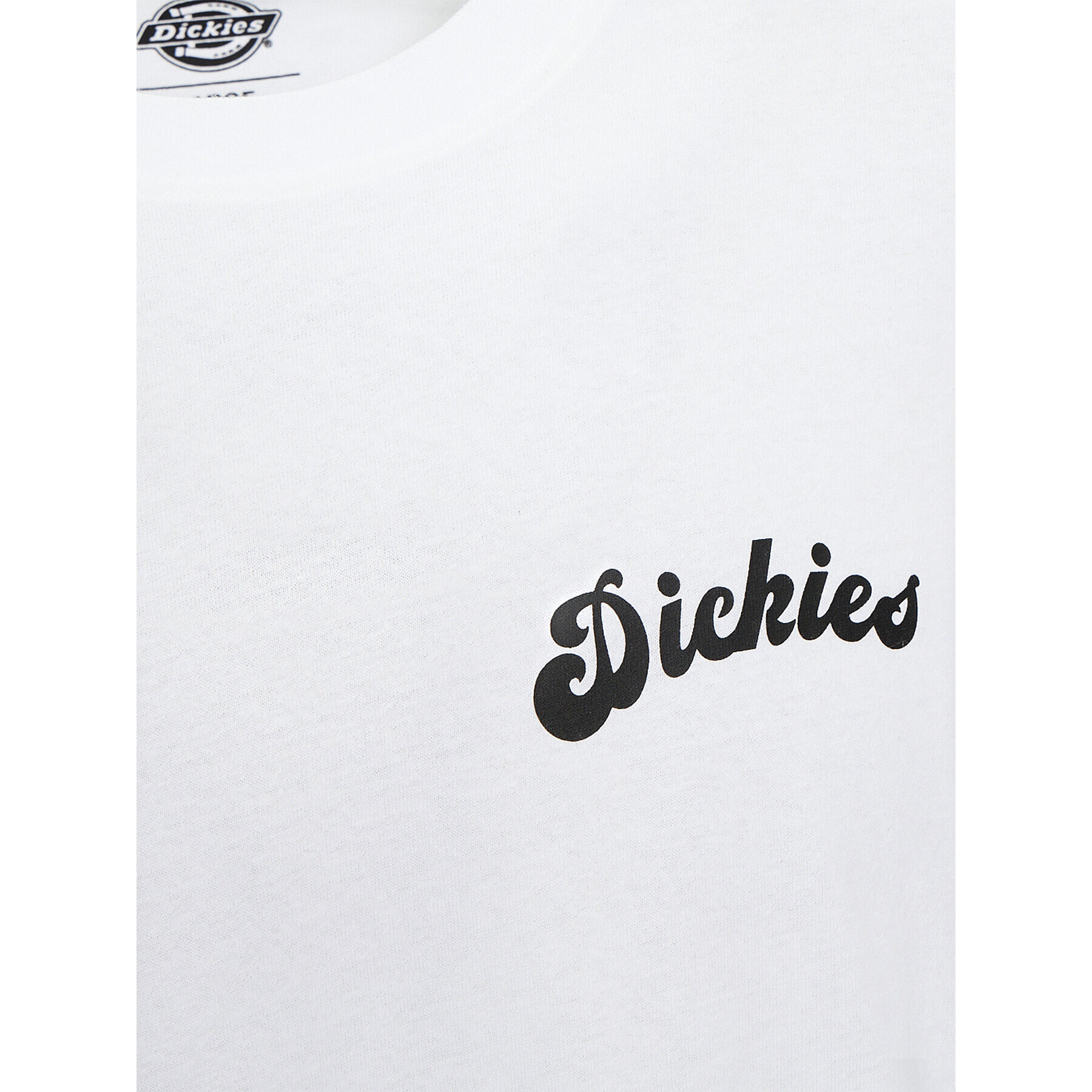 Dickies Тишърт Grainfield DK0A4YJY Бял Regular Fit - Pepit.bg