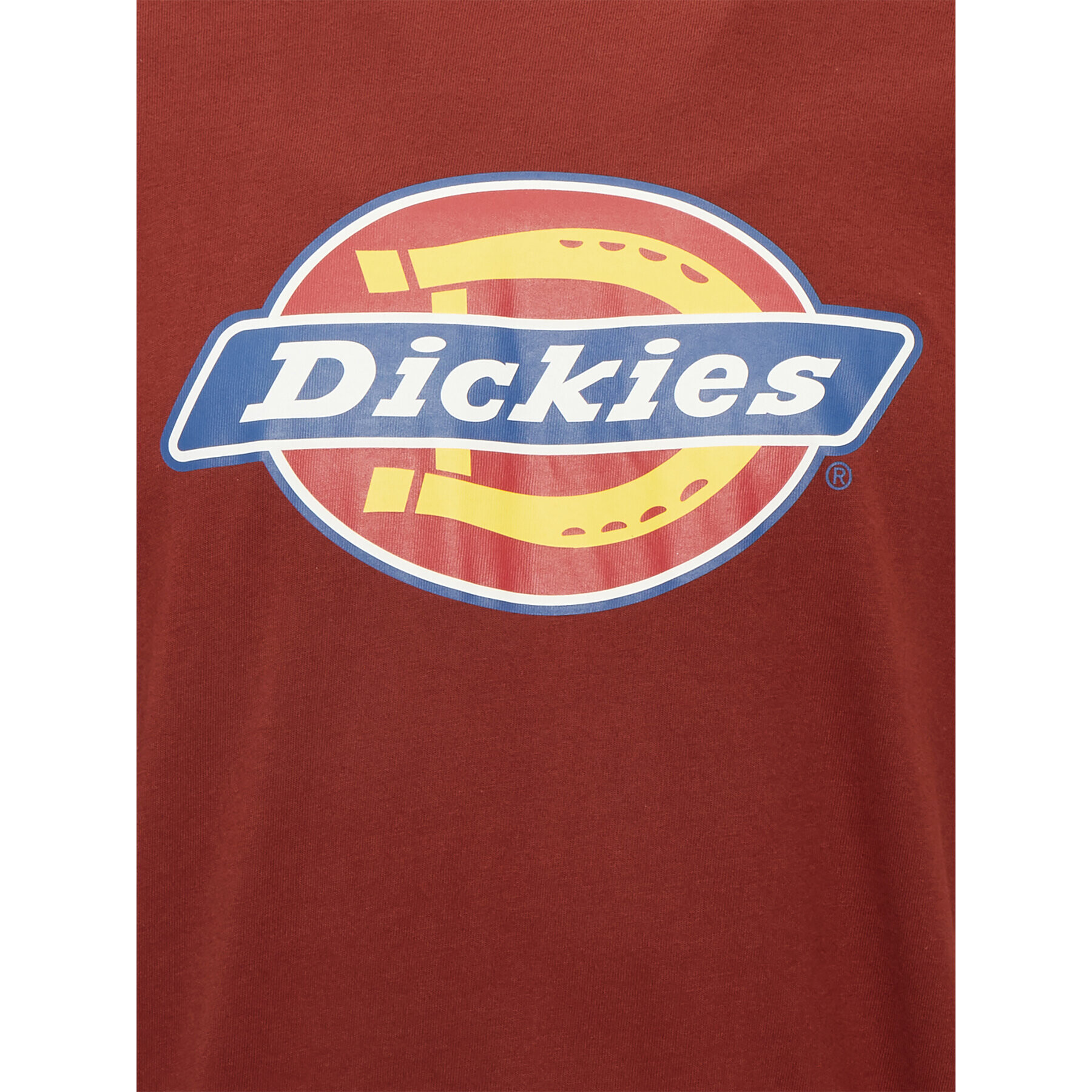 Dickies Тишърт Icon Logo DK0A4XC9 Бордо Regular Fit - Pepit.bg