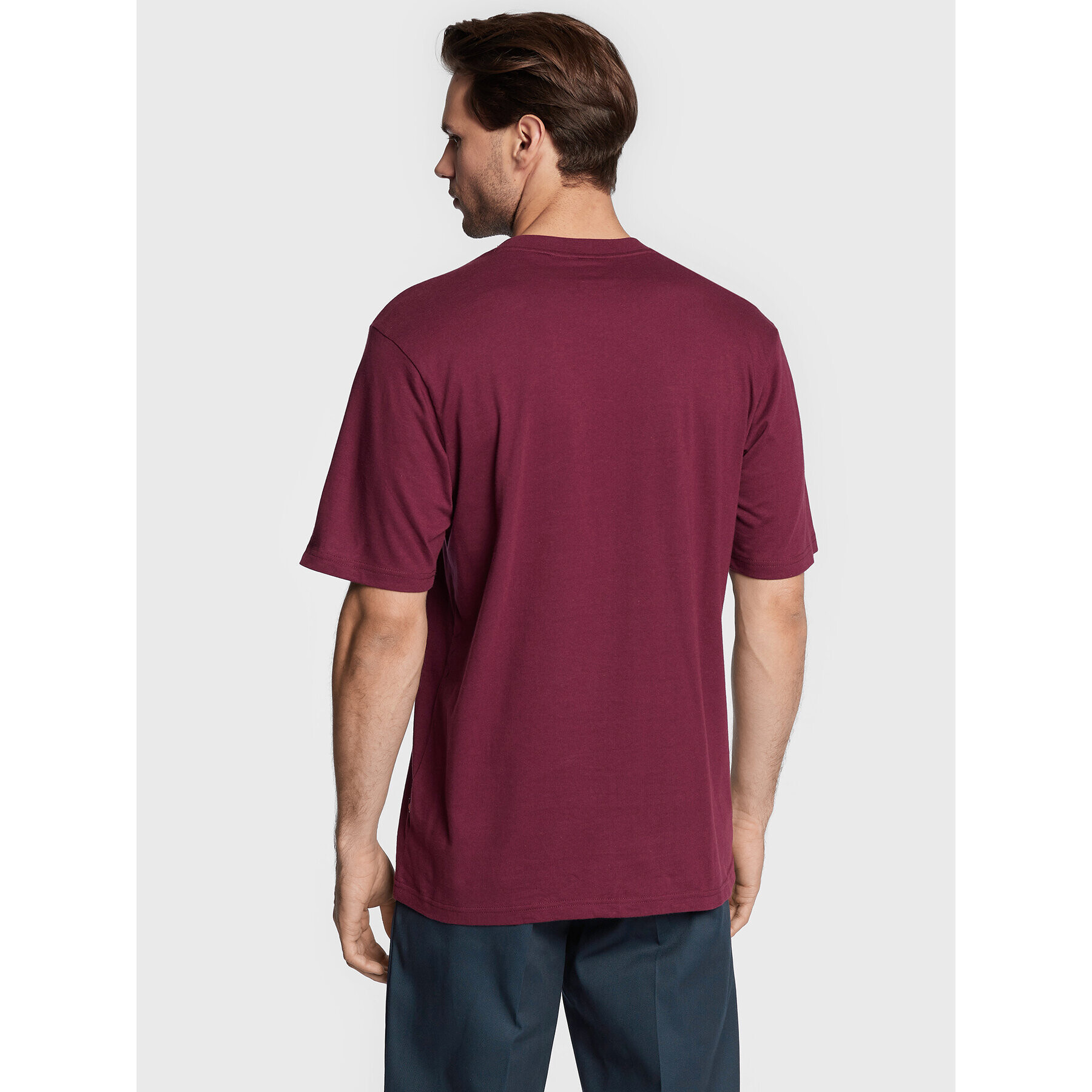 Dickies Тишърт Icon Logo DK0A4XC9C95 Бордо Regular Fit - Pepit.bg