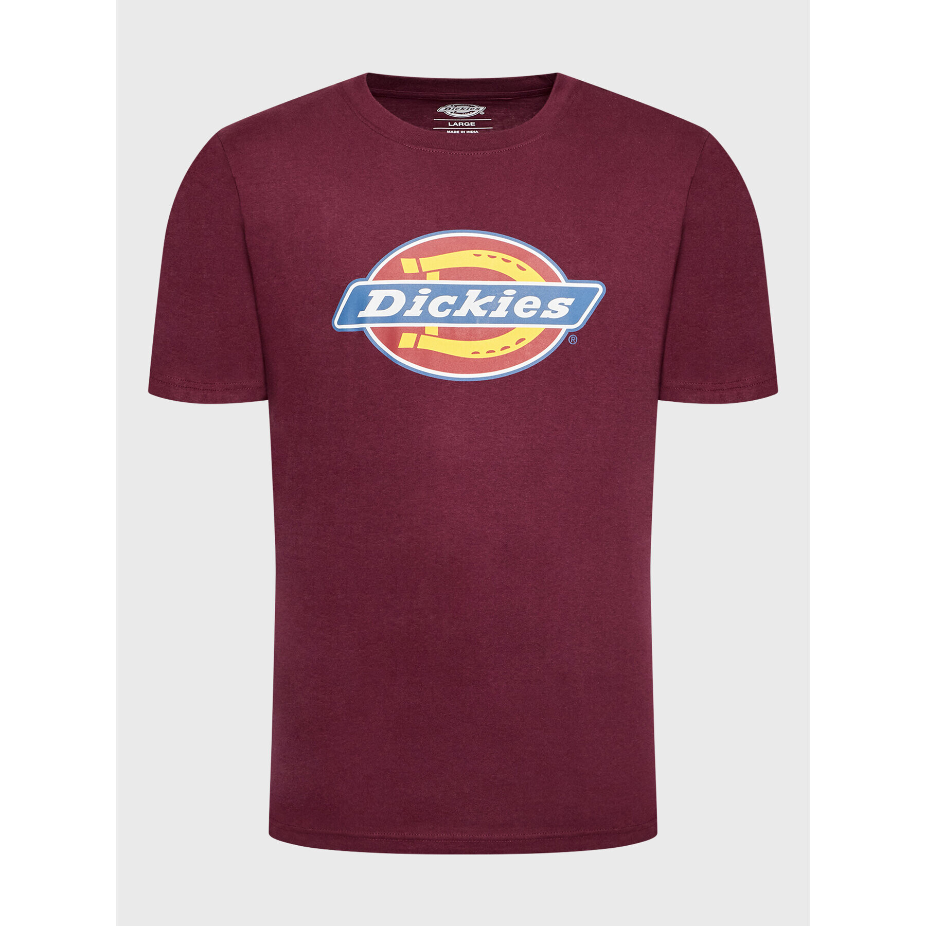 Dickies Тишърт Icon Logo DK0A4XC9C95 Бордо Regular Fit - Pepit.bg