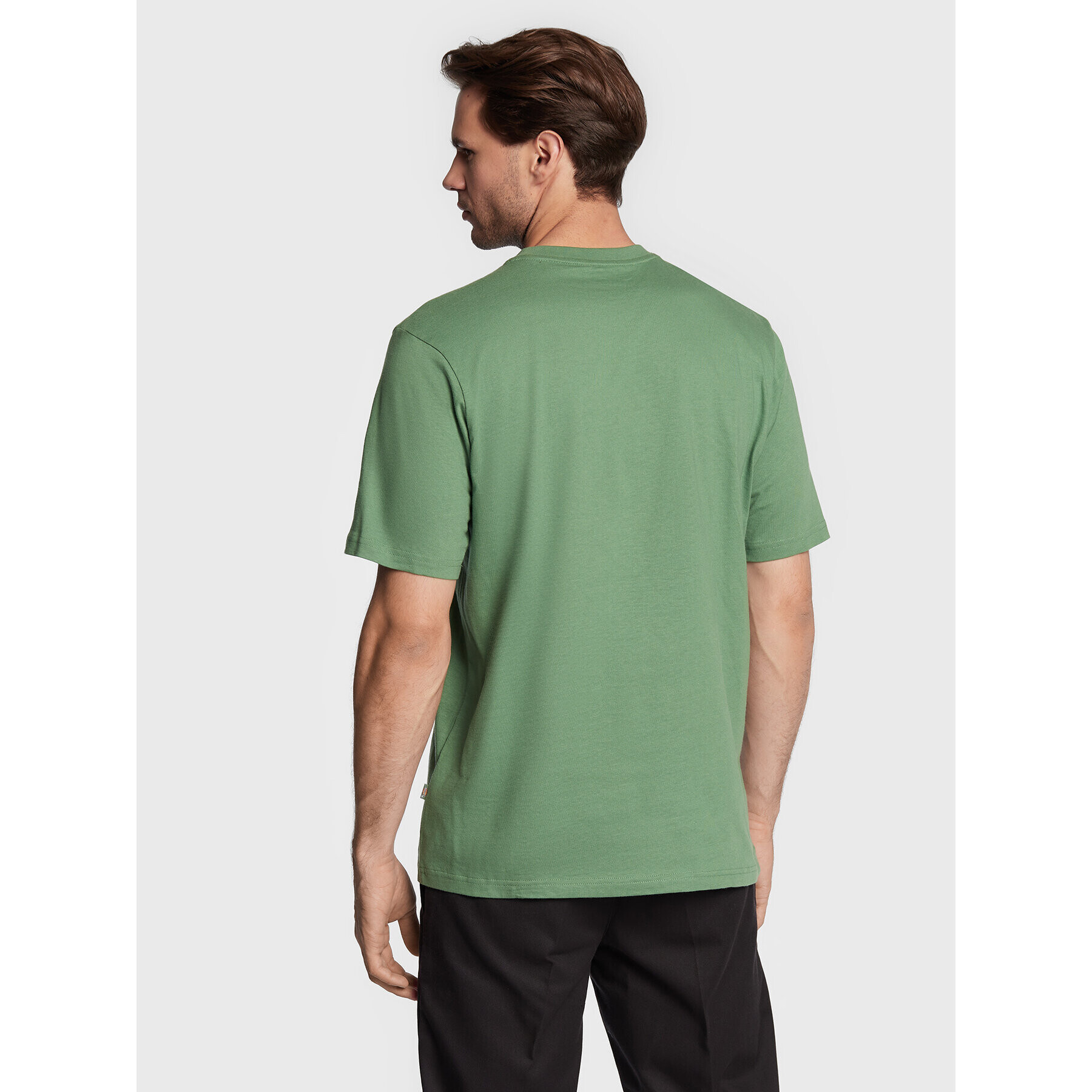 Dickies Тишърт Icon Logo DK0A4XC9C97 Зелен Regular Fit - Pepit.bg
