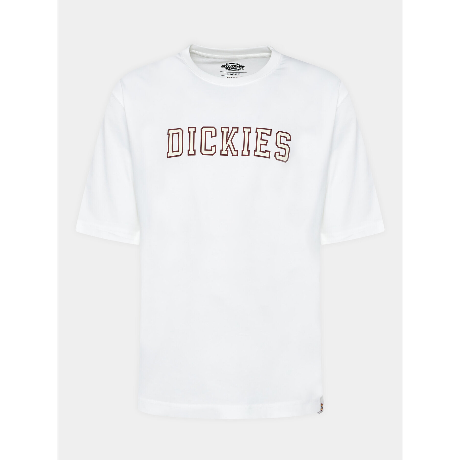 Dickies Тишърт Melvern DK0A4YK6 Бял Regular Fit - Pepit.bg