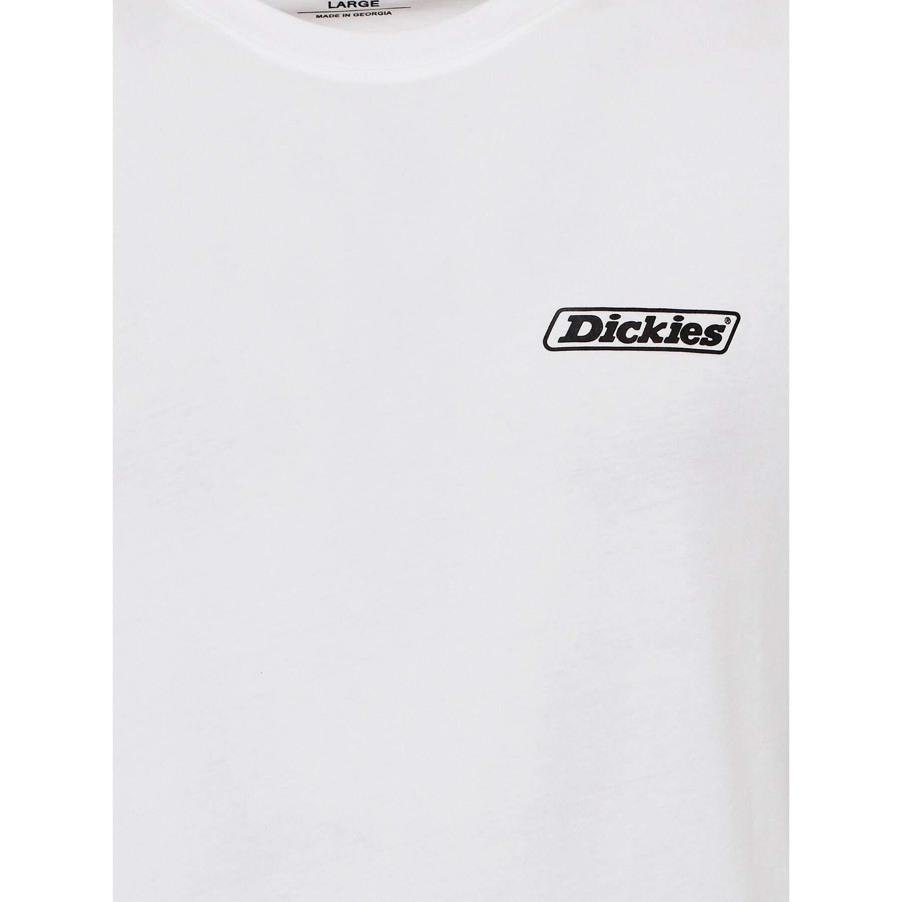 Dickies Тишърт ROSEBURG DK0A4YBTWHX1 Бял Regular Fit - Pepit.bg