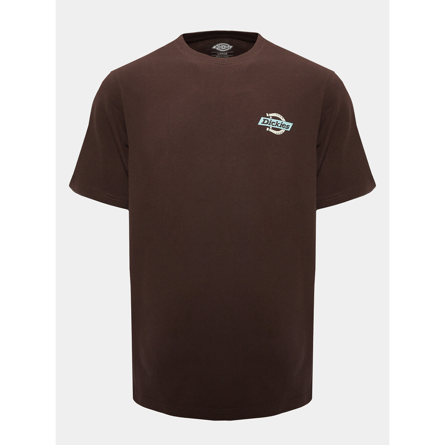 Dickies Тишърт Ruston DK0A4XDC Кафяв Regular Fit - Pepit.bg