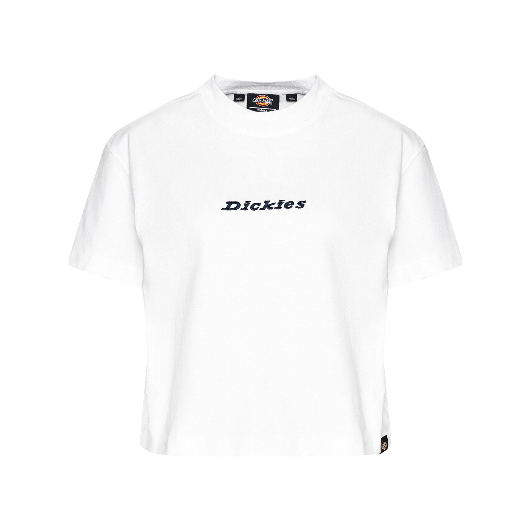 Dickies Тишърт Ss Loretto DK0A4XBAWHX Бял Regular Fit - Pepit.bg