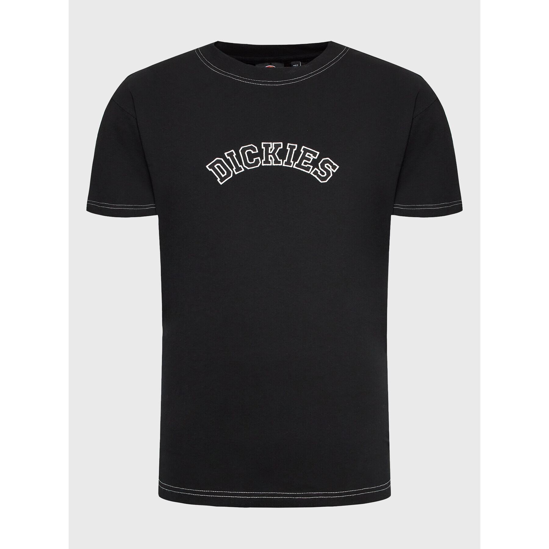 Dickies Тишърт West DK0A4YBMBLK Черен Regular Fit - Pepit.bg