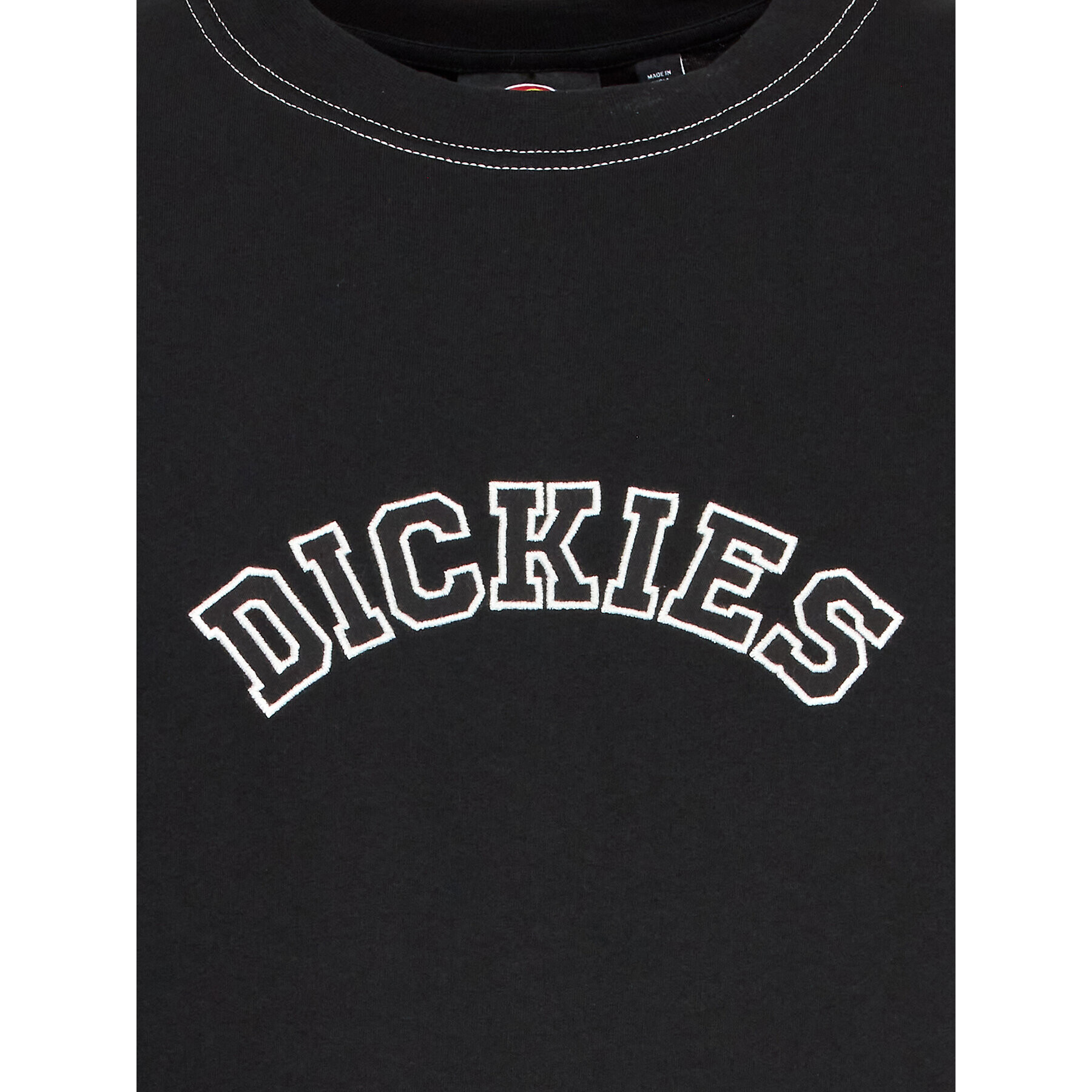 Dickies Тишърт West DK0A4YBMBLK Черен Regular Fit - Pepit.bg