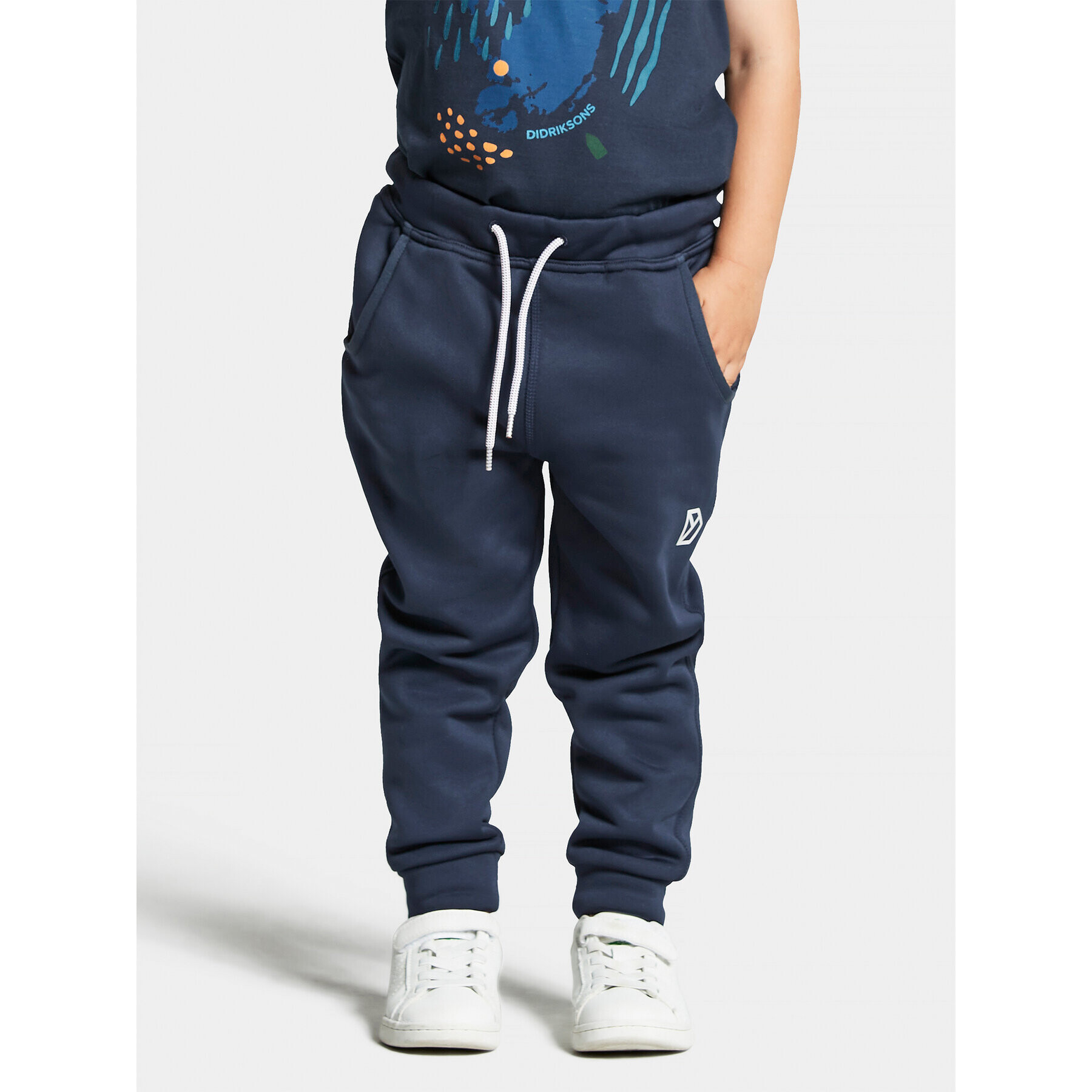 Didriksons Долнище анцуг Corin 504618 Тъмносин Straight Fit - Pepit.bg