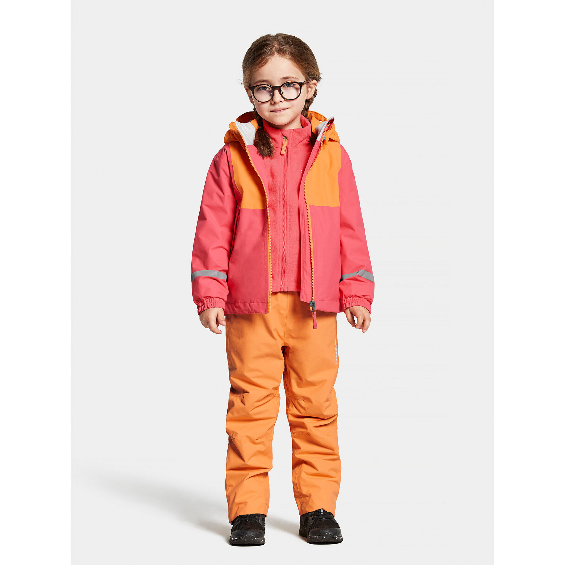 Didriksons Яке за дъжд Stormhatt 504694 Розов Regular Fit - Pepit.bg