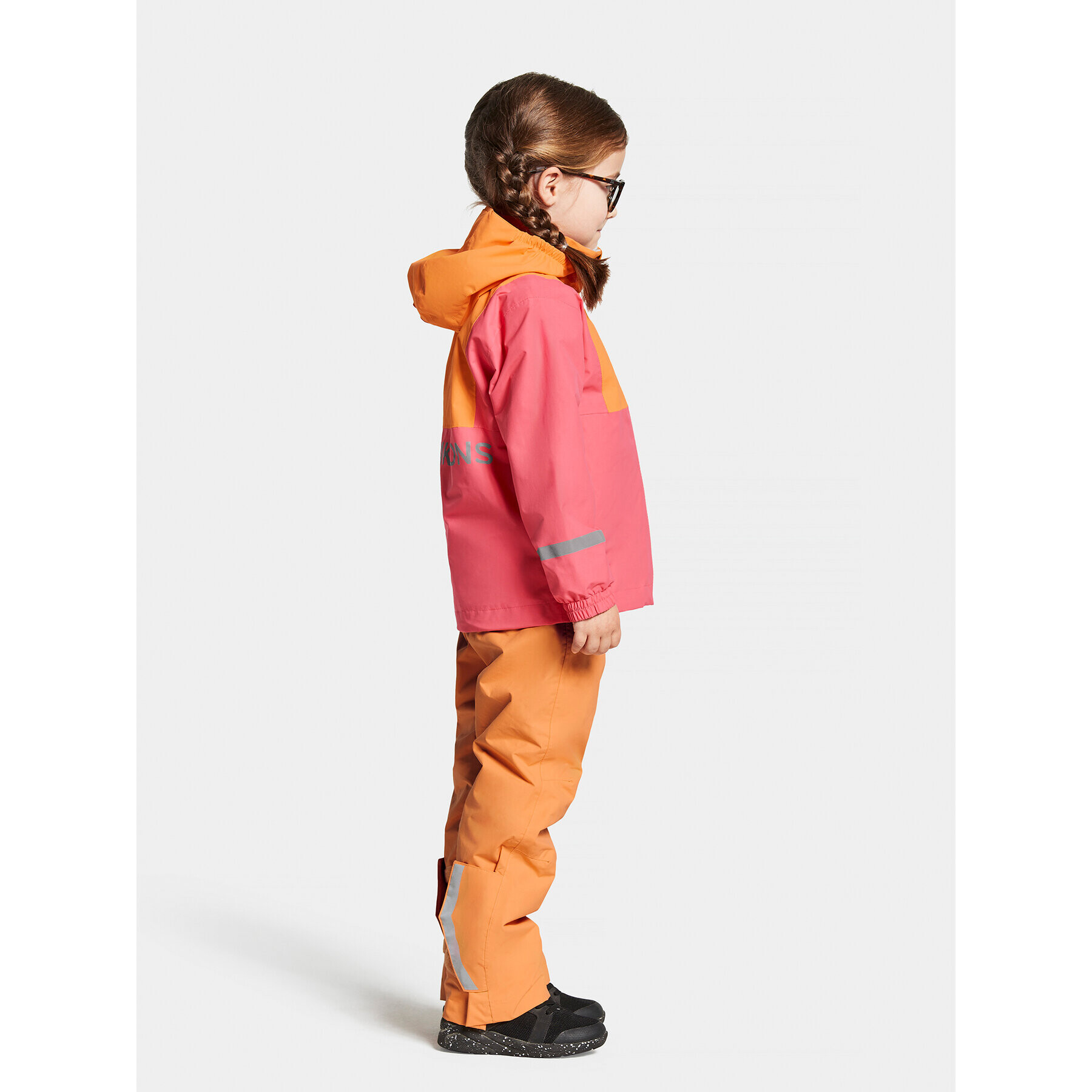 Didriksons Яке за дъжд Stormhatt 504694 Розов Regular Fit - Pepit.bg