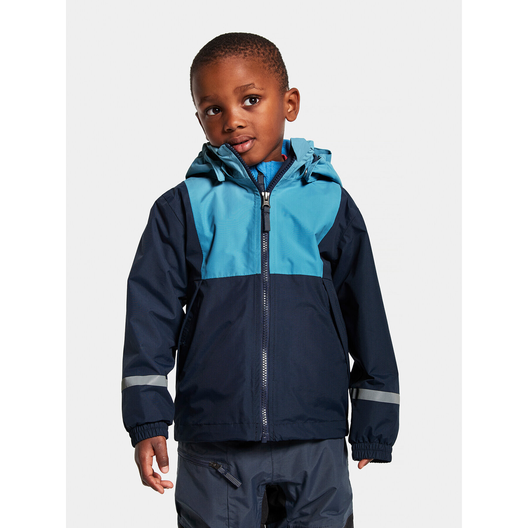 Didriksons Яке за дъжд Stormhatt 504694 Тъмносин Regular Fit - Pepit.bg