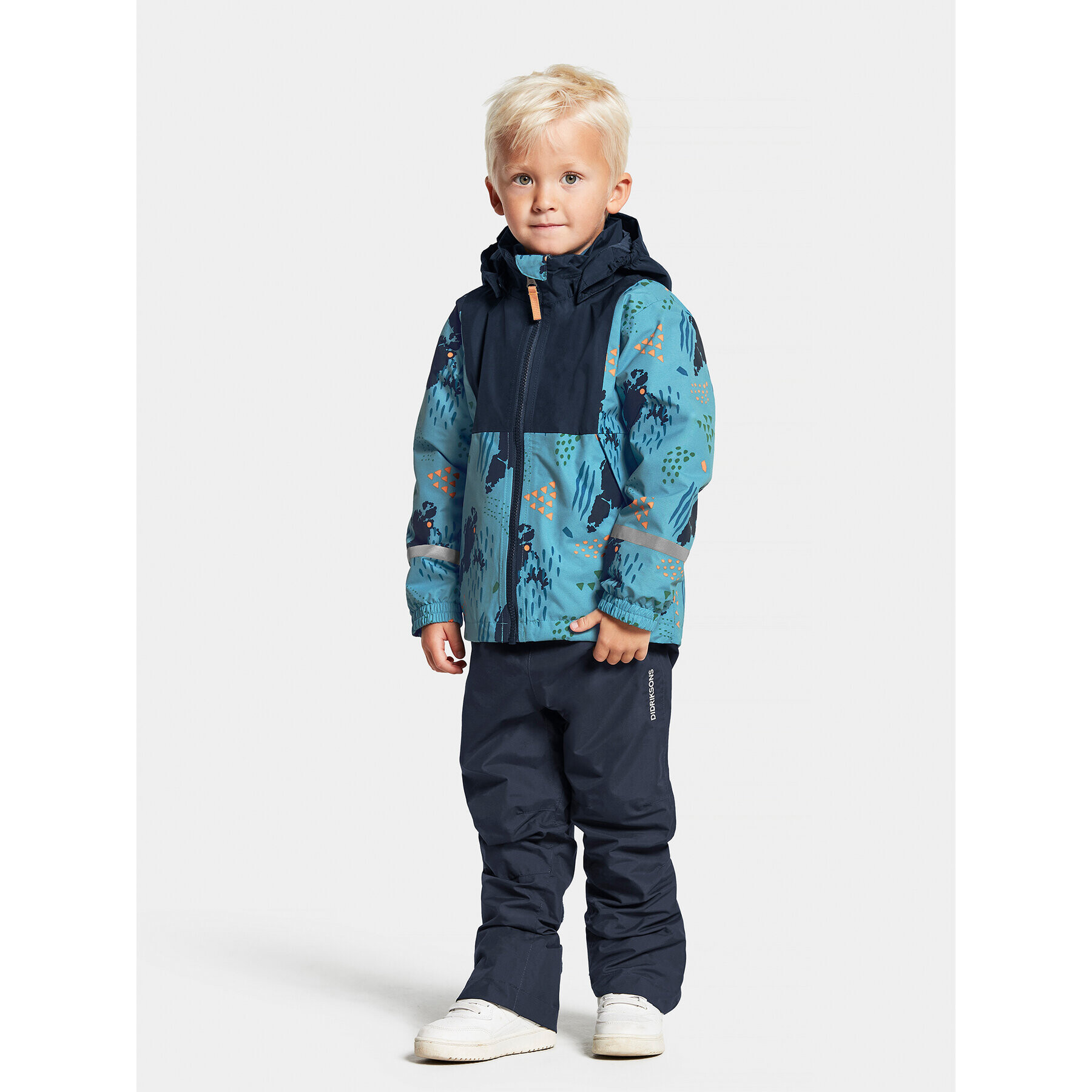 Didriksons Яке за дъжд Stormhatt 504737 Син Regular Fit - Pepit.bg