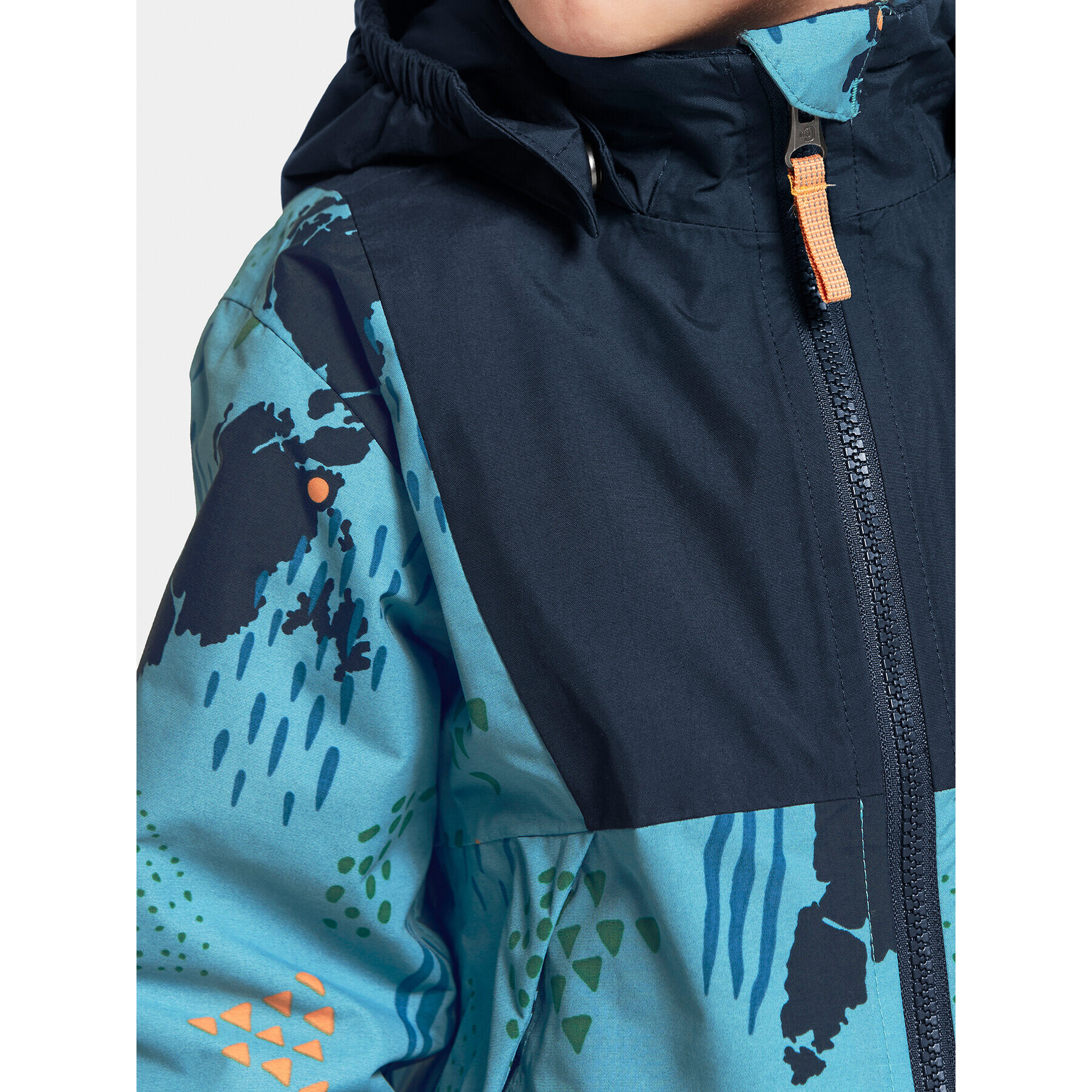 Didriksons Яке за дъжд Stormhatt 504737 Син Regular Fit - Pepit.bg