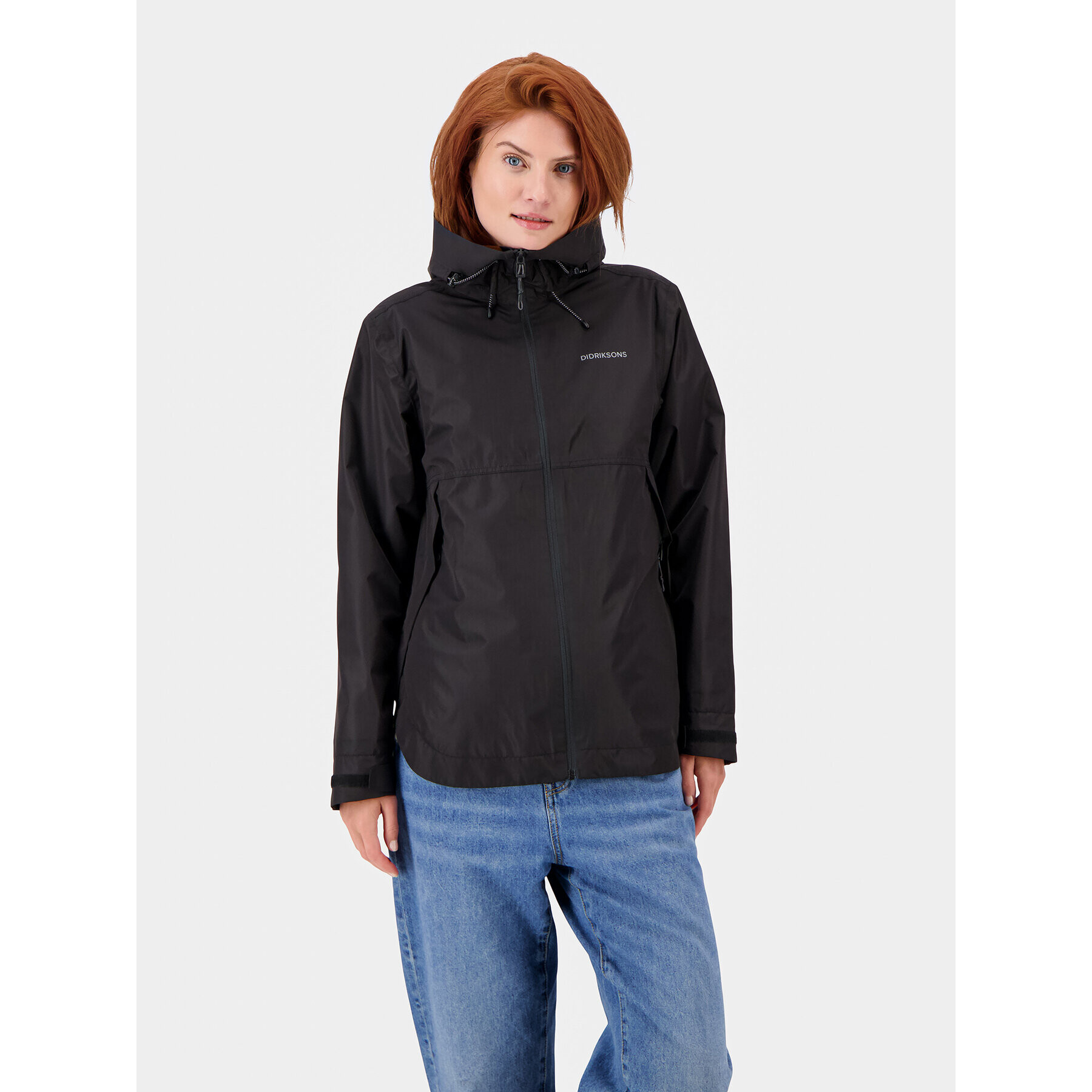 Didriksons Яке за дъжд Tilde 504645 Черен Regular Fit - Pepit.bg
