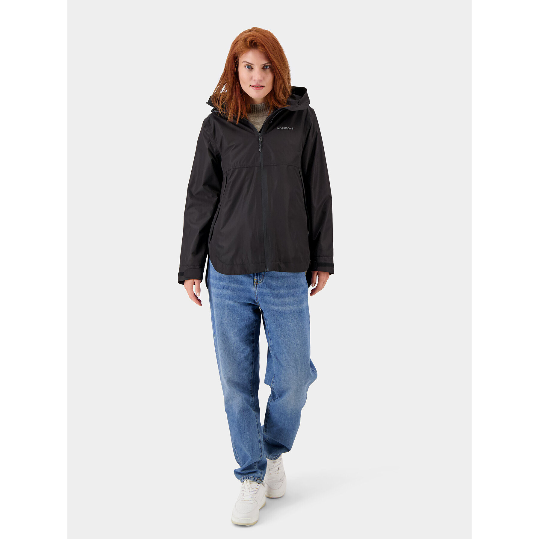 Didriksons Яке за дъжд Tilde 504645 Черен Regular Fit - Pepit.bg