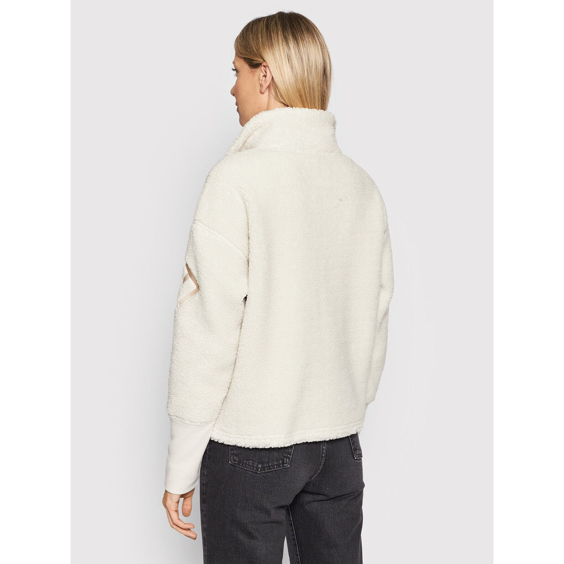 Didriksons Кожух Nomi 503884 Бял Relaxed Fit - Pepit.bg
