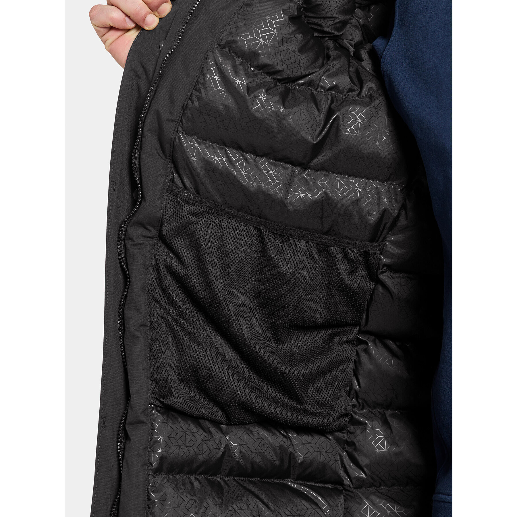 Didriksons Парка Akilles Usx Parka 504913 Черен Regular Fit - Pepit.bg