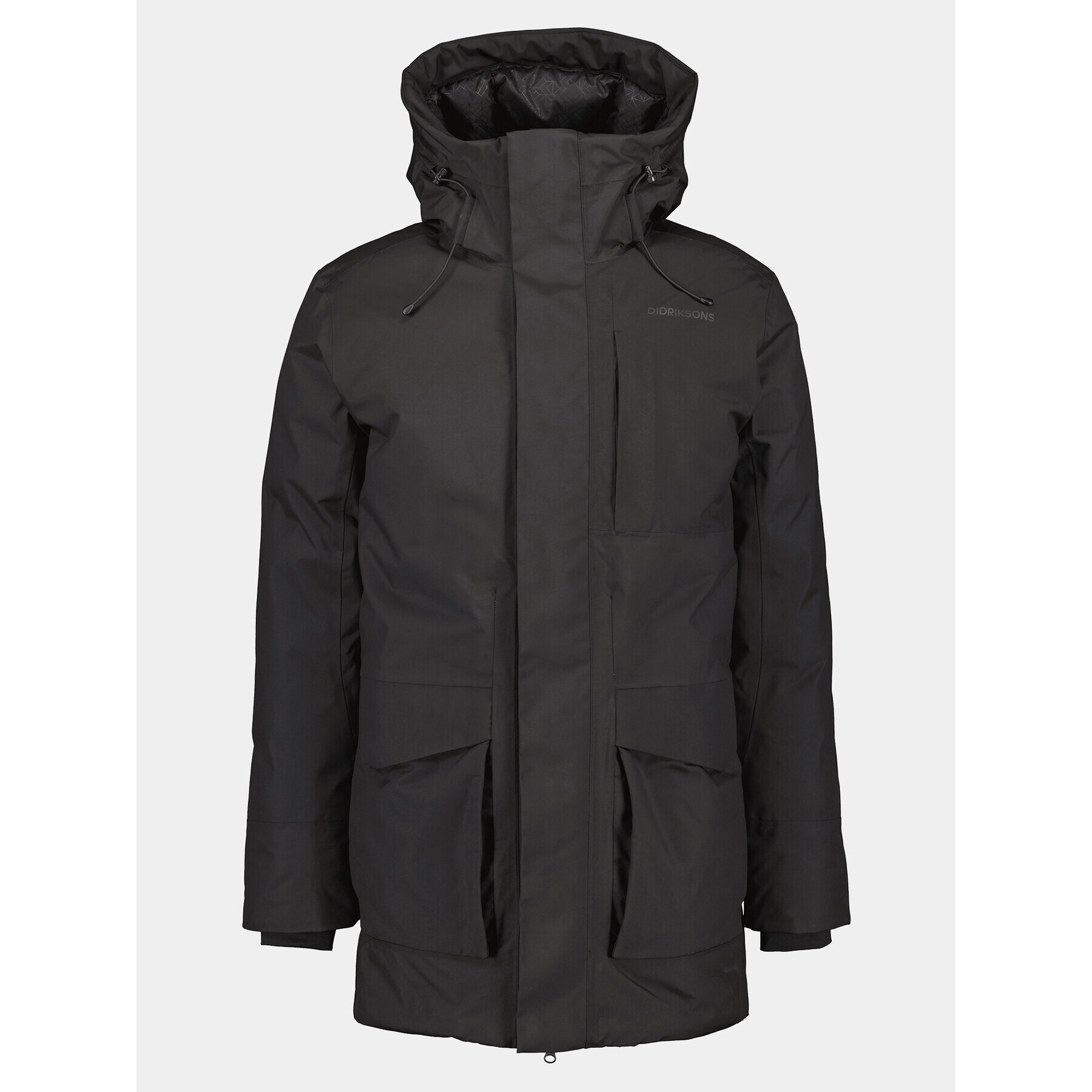 Didriksons Парка Akilles Usx Parka 504913 Черен Regular Fit - Pepit.bg