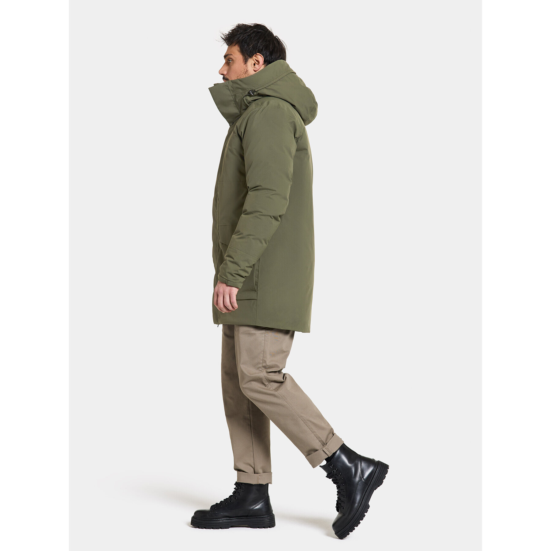 Didriksons Парка Akilles Usx Parka 504913 Зелен Regular Fit - Pepit.bg