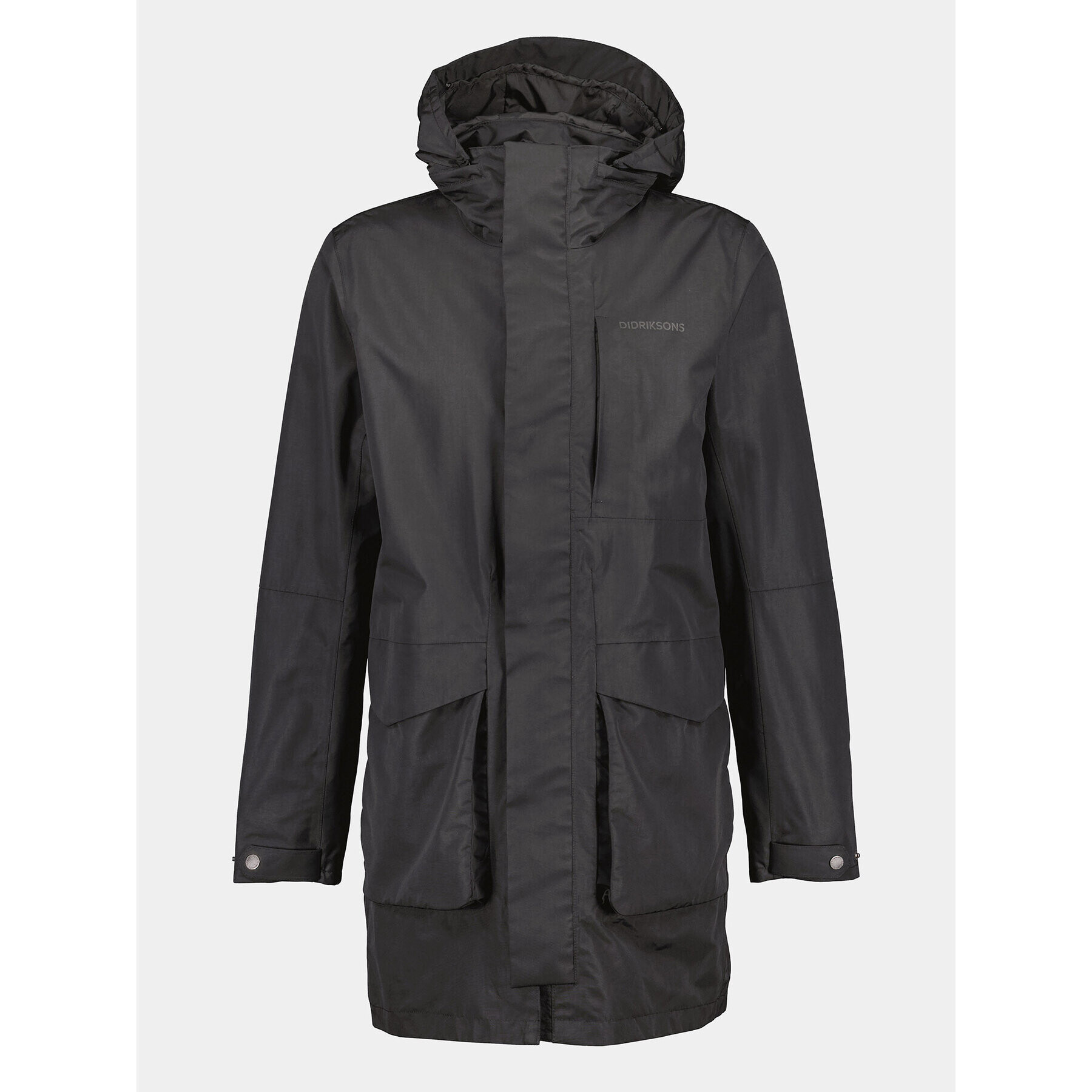 Didriksons Парка Andreas Usx Parka 505085 Черен Standard Fit - Pepit.bg