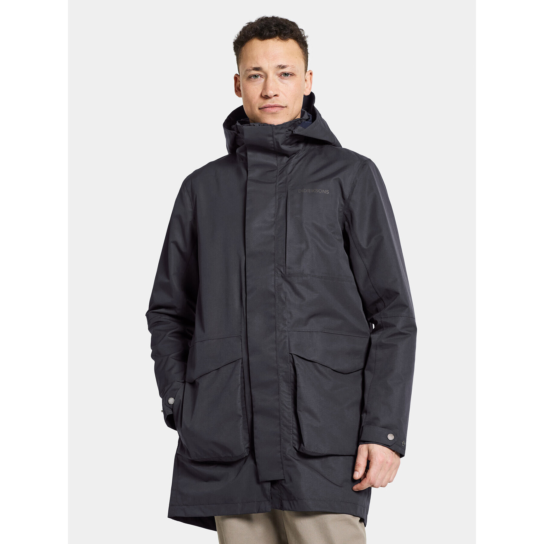 Didriksons Парка Andreas Usx Parka 505085 Тъмносин Standard Fit - Pepit.bg