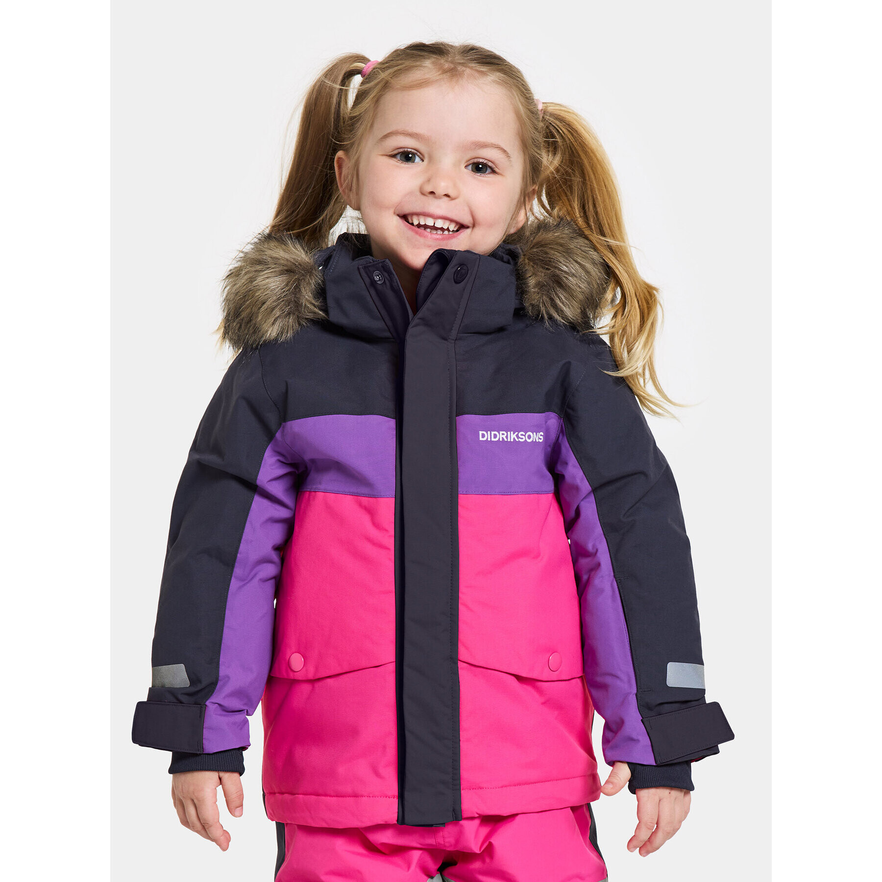 Didriksons Парка Bjärven Kids Parka 2 504898 Розов - Pepit.bg