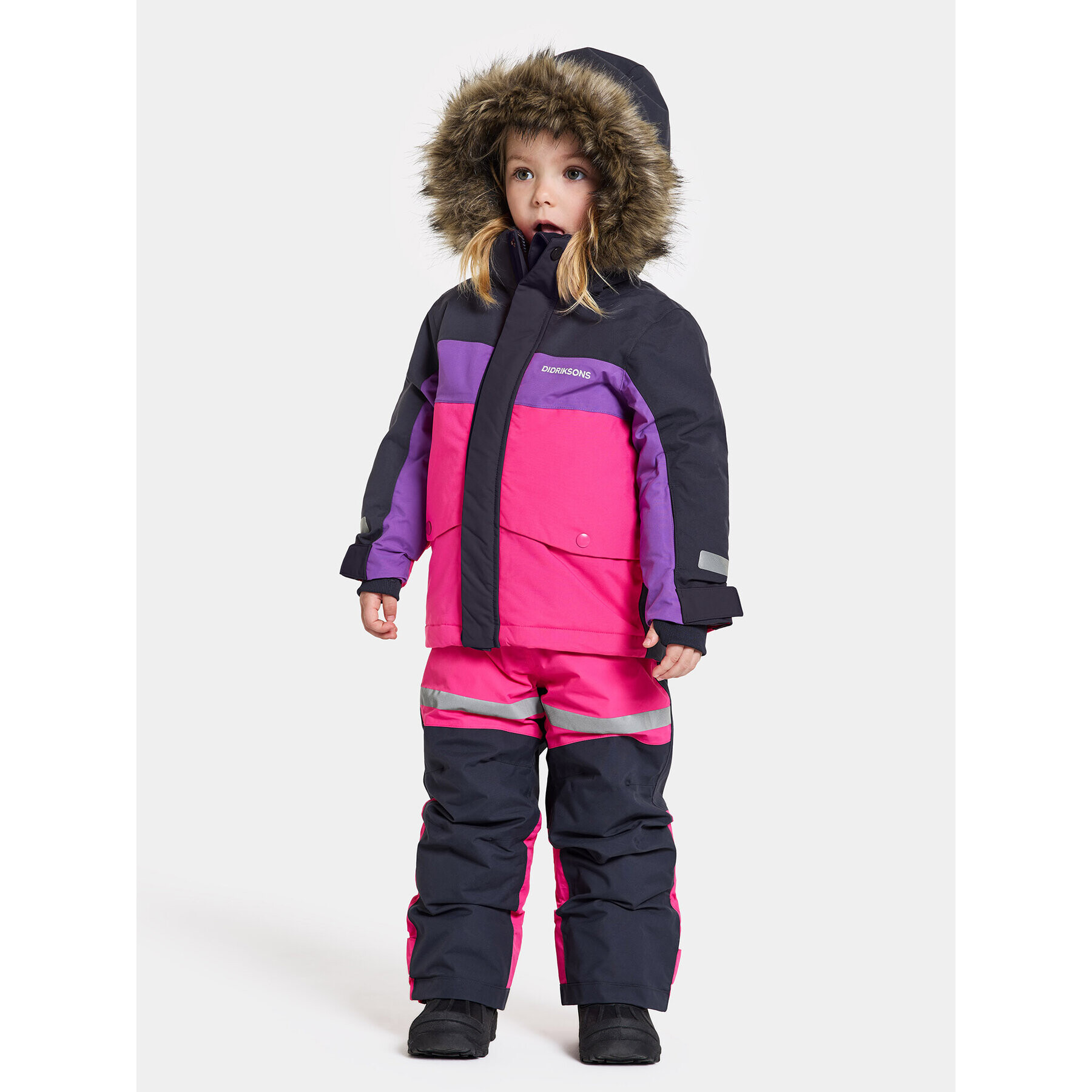 Didriksons Парка Bjärven Kids Parka 2 504898 Розов - Pepit.bg