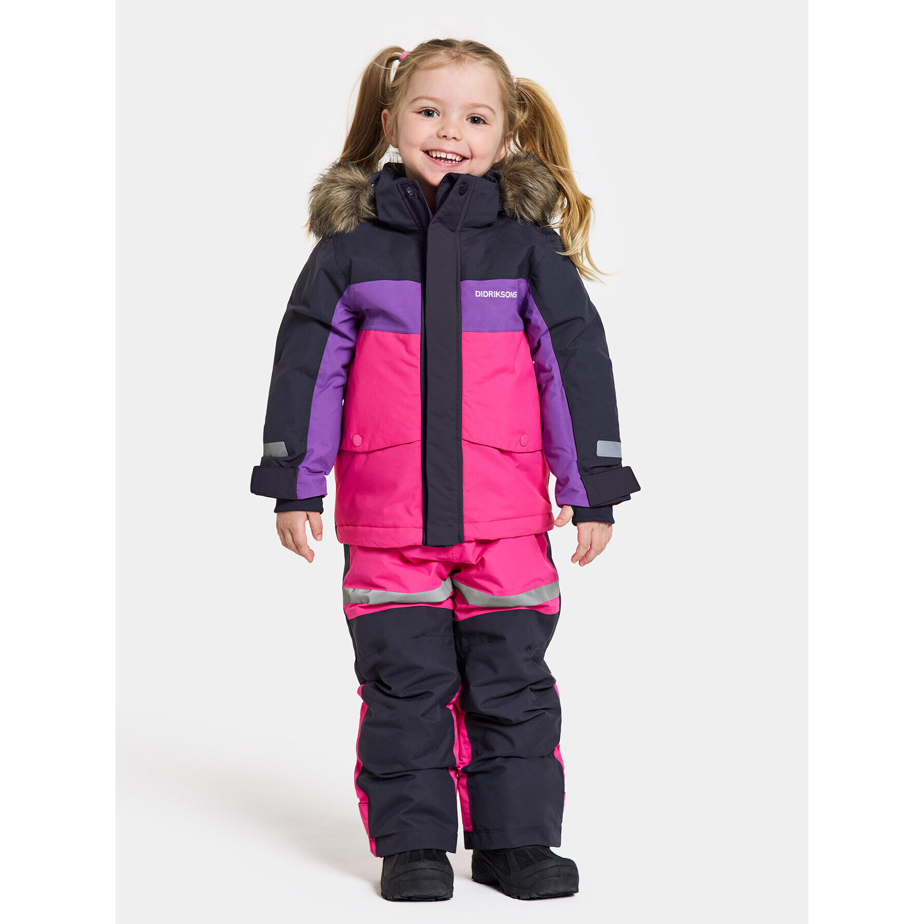 Didriksons Парка Bjärven Kids Parka 2 504898 Розов - Pepit.bg