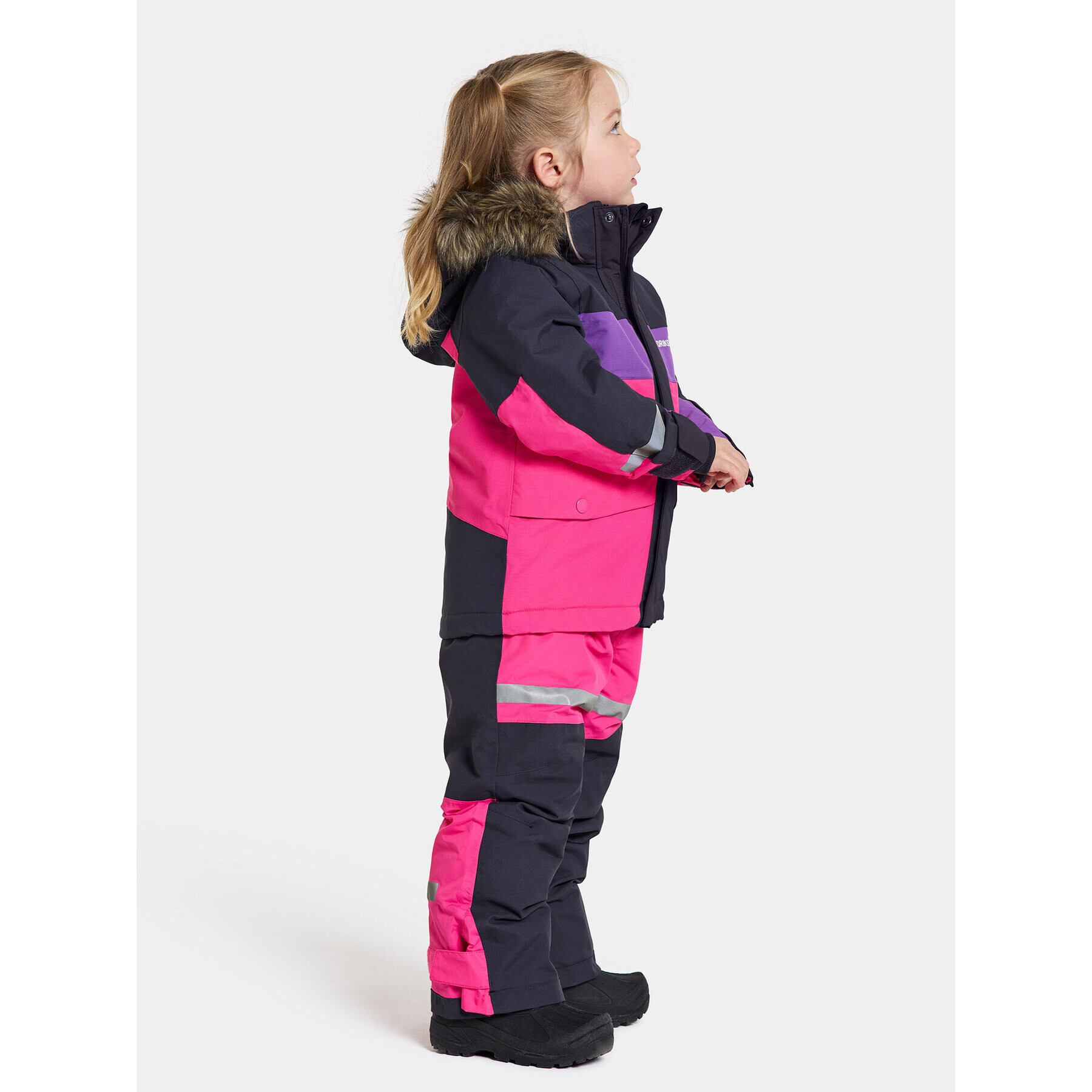 Didriksons Парка Bjärven Kids Parka 2 504898 Розов - Pepit.bg