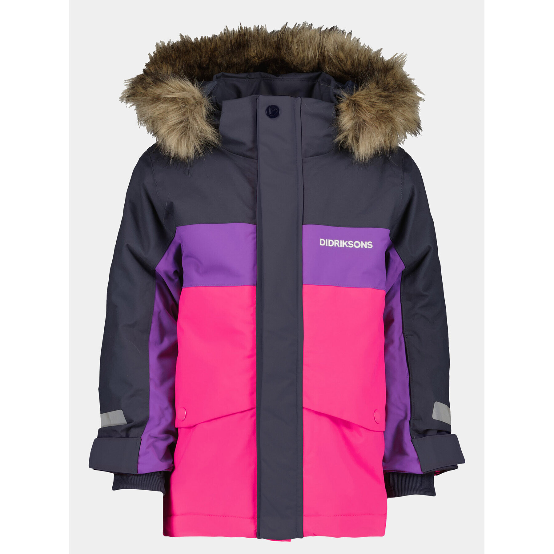 Didriksons Парка Bjärven Kids Parka 2 504898 Розов - Pepit.bg
