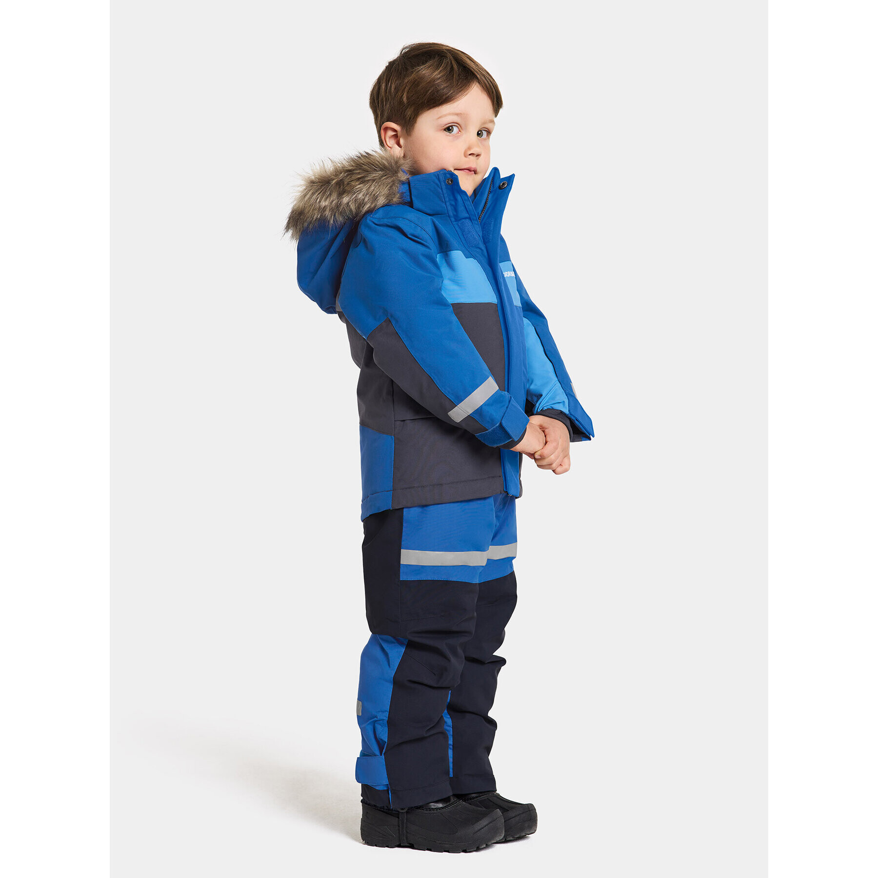 Didriksons Парка Bjärven Kids Parka 2 504898 Син - Pepit.bg