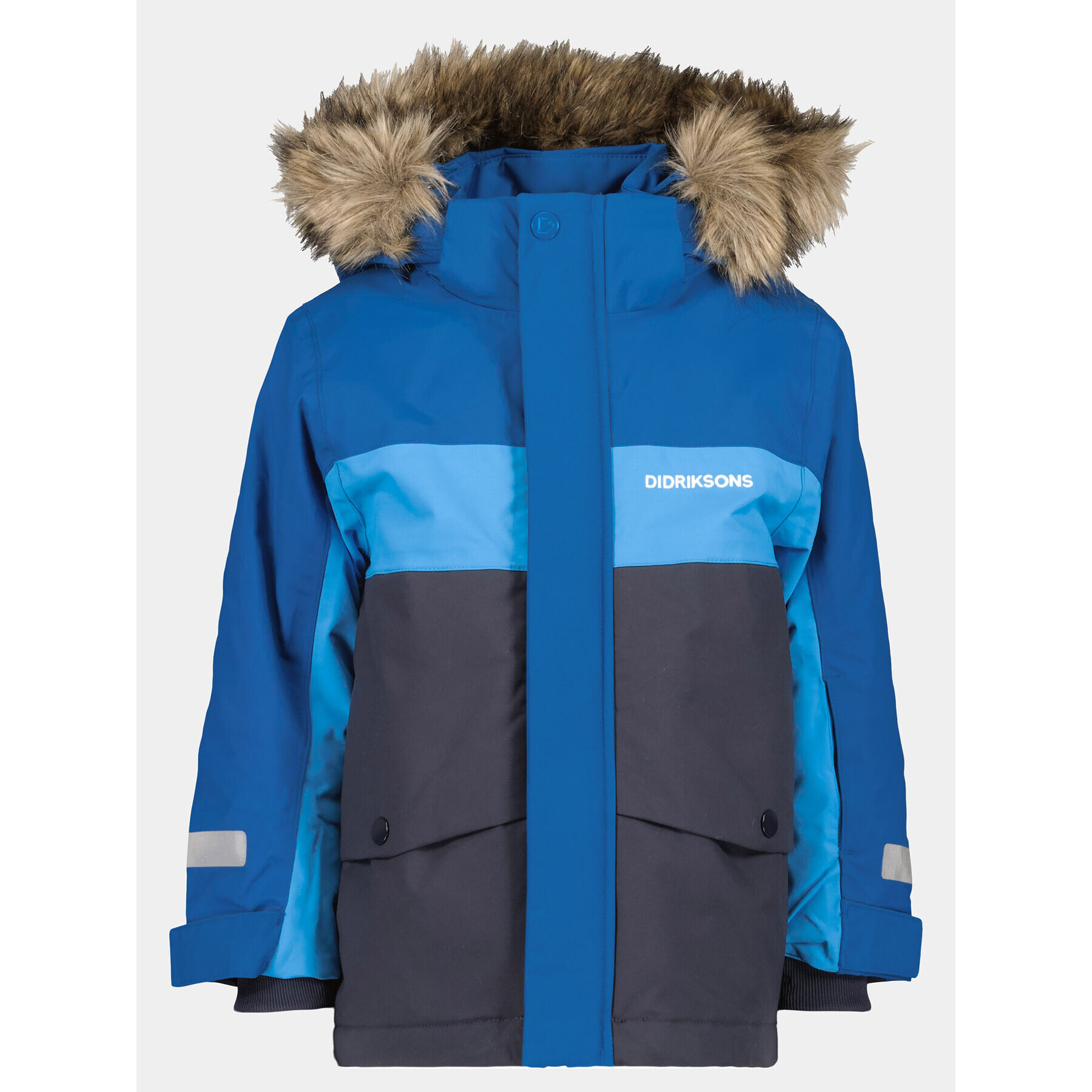 Didriksons Парка Bjärven Kids Parka 2 504898 Син - Pepit.bg