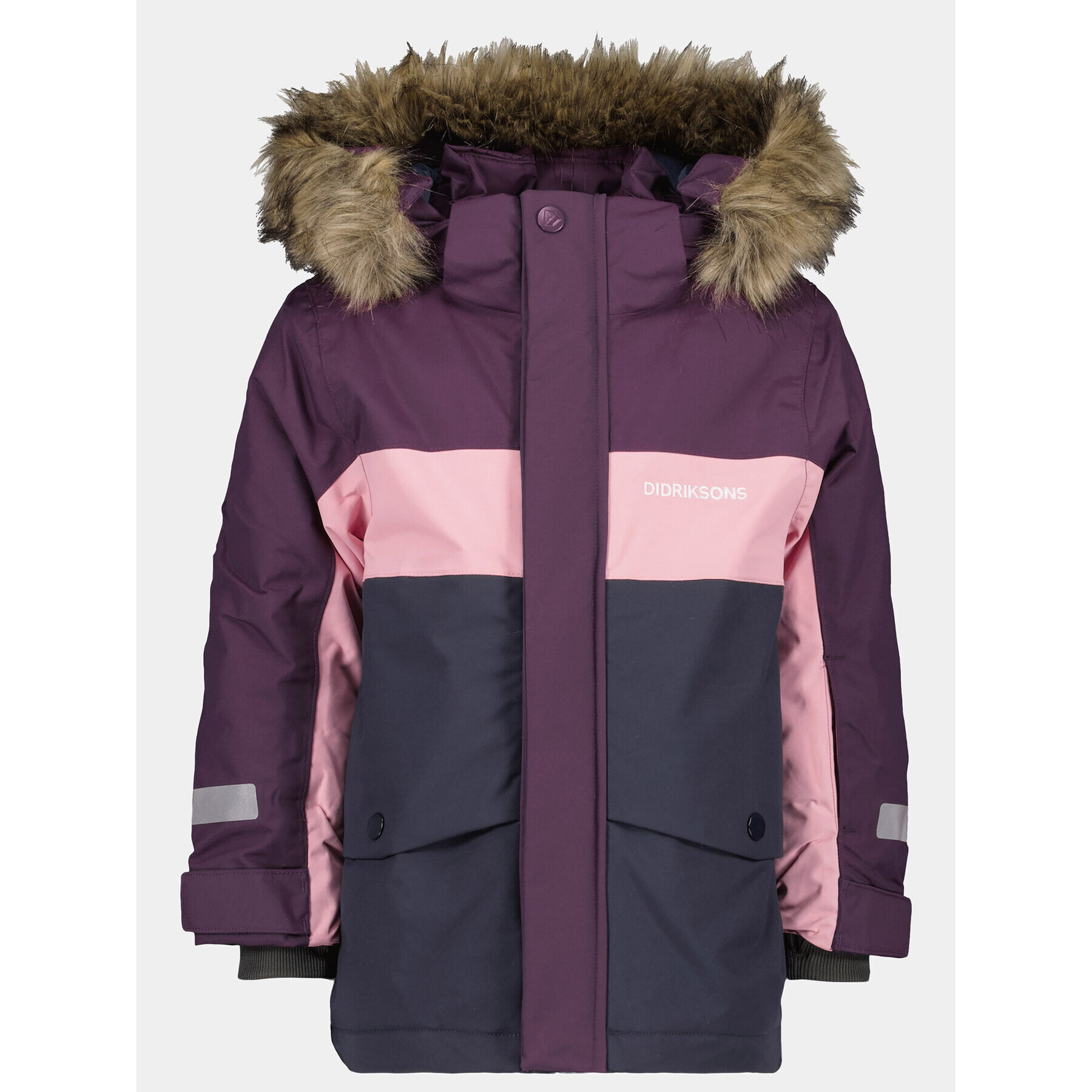 Didriksons Парка Bjärven Kids Parka 2 504898 Виолетов - Pepit.bg