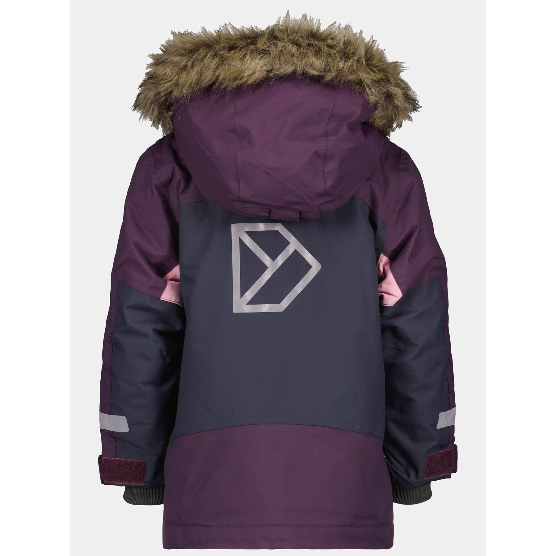 Didriksons Парка Bjärven Kids Parka 2 504898 Виолетов - Pepit.bg
