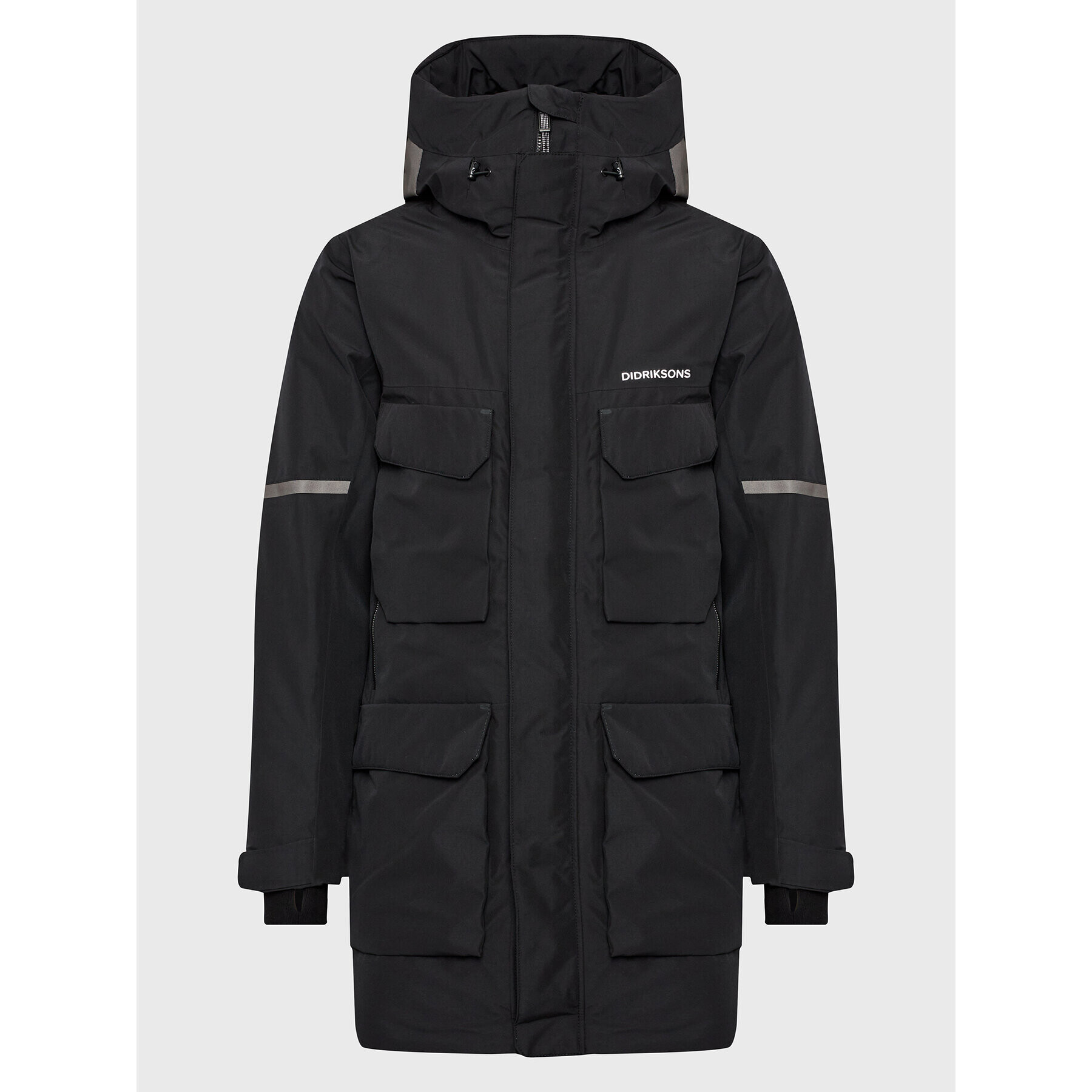 Didriksons Парка Drew 504252 Черен Regular Fit - Pepit.bg