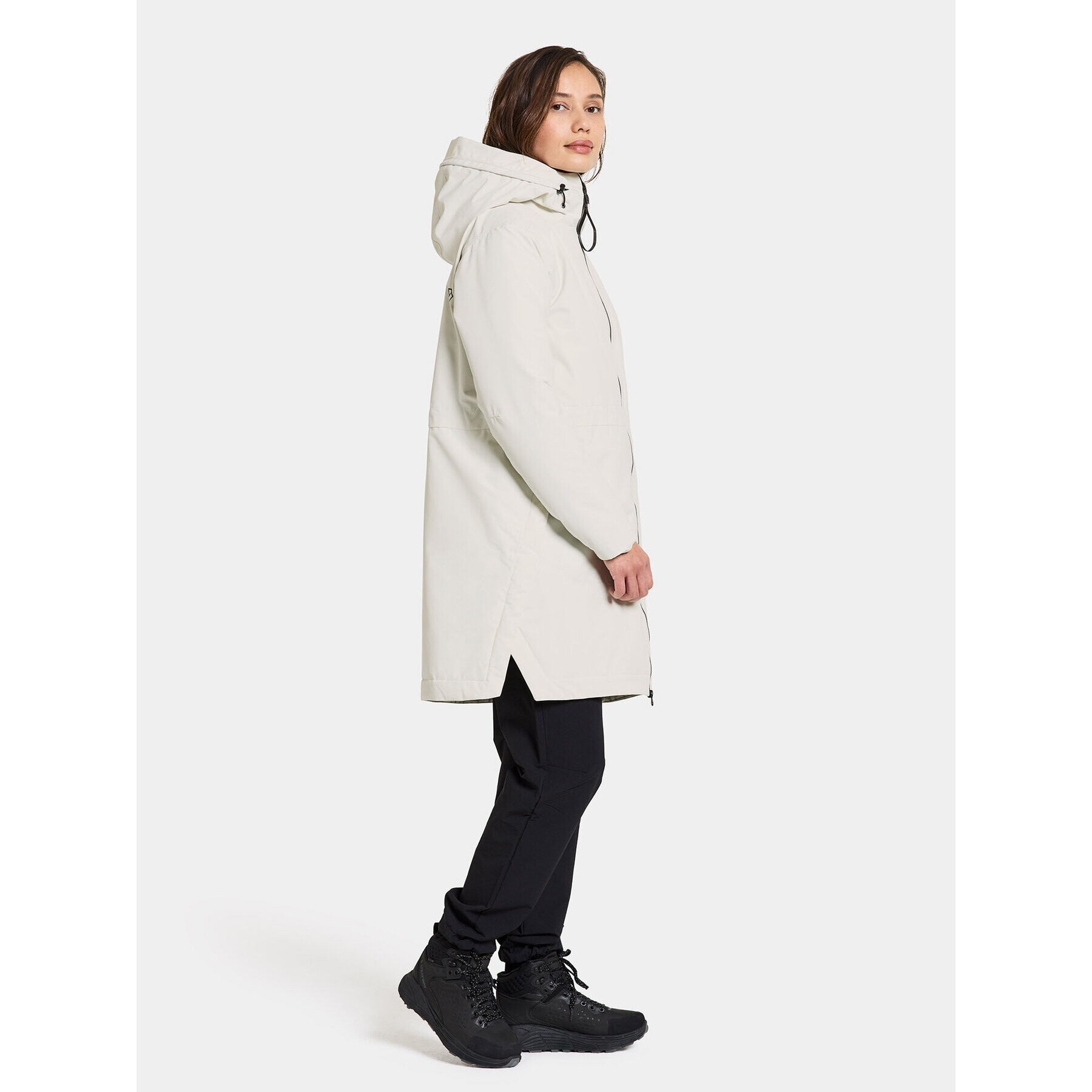 Didriksons Парка Ella Wns Parka 2 504835 Бял Regular Fit - Pepit.bg