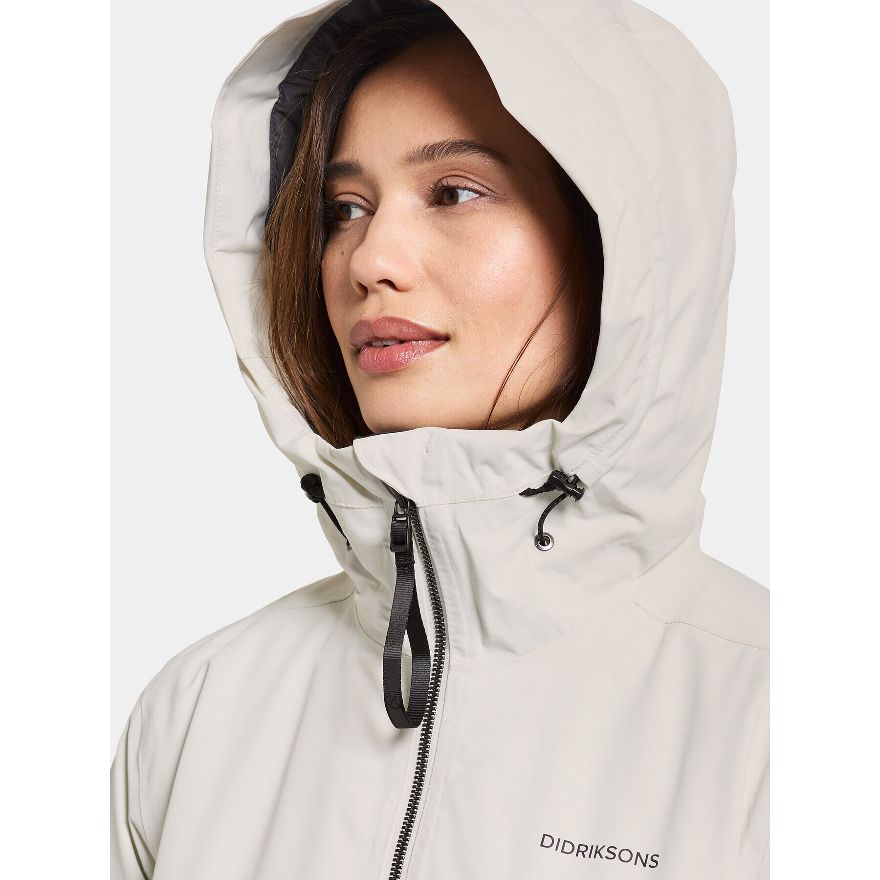 Didriksons Парка Ella Wns Parka 2 504835 Бял Regular Fit - Pepit.bg
