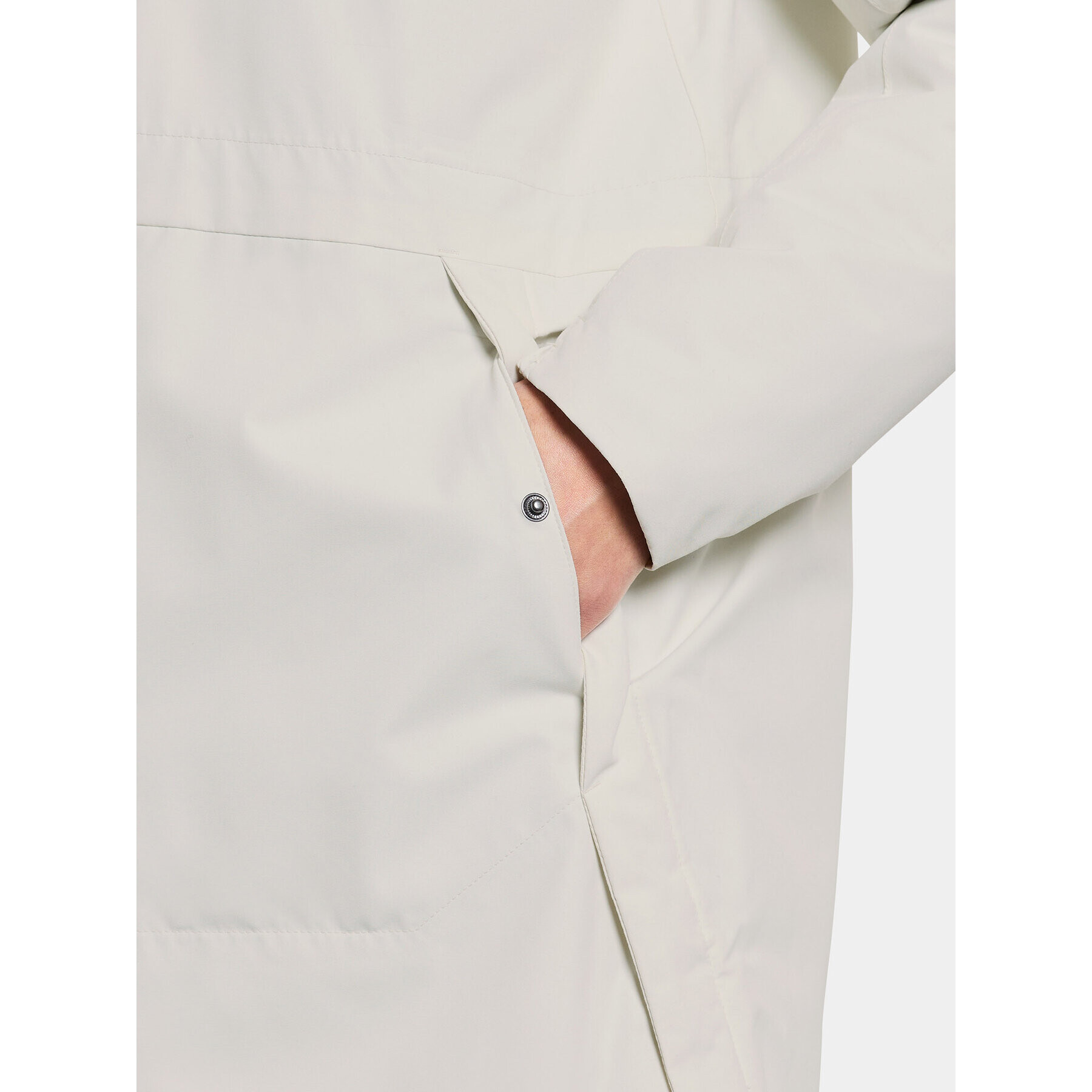 Didriksons Парка Ella Wns Parka 2 504835 Бял Regular Fit - Pepit.bg