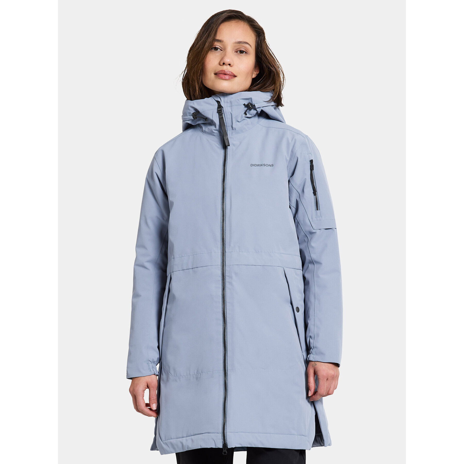 Didriksons Парка Ella Wns Parka 2 504835 Син Regular Fit - Pepit.bg