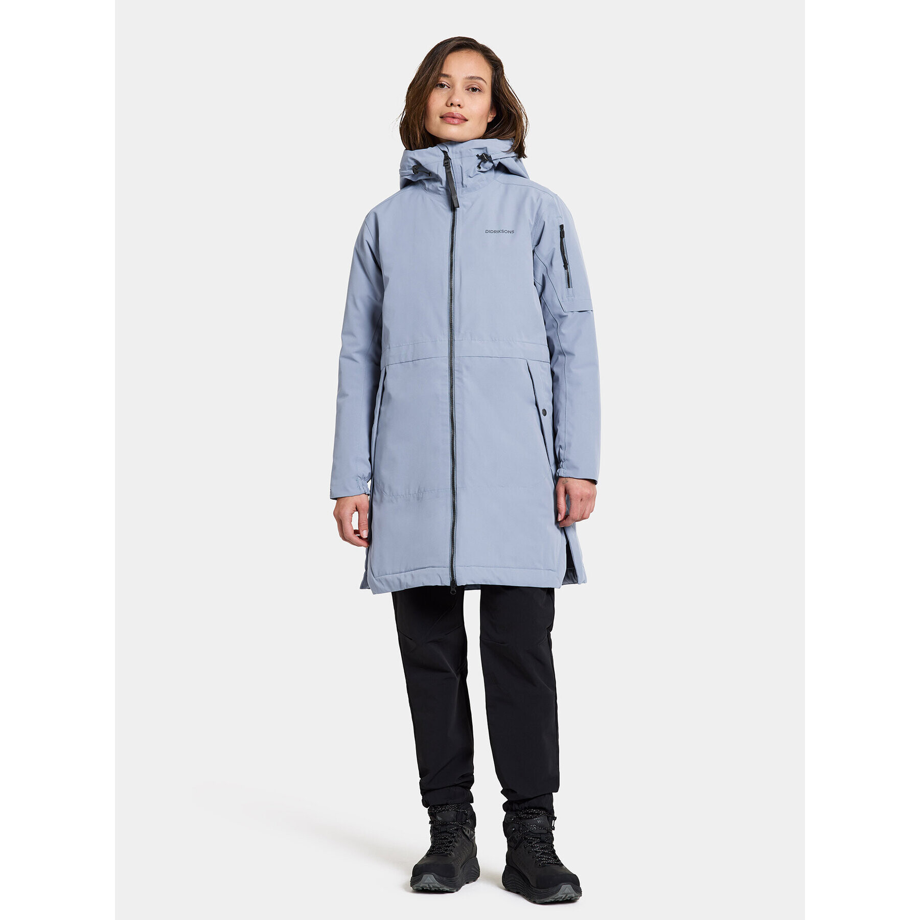 Didriksons Парка Ella Wns Parka 2 504835 Син Regular Fit - Pepit.bg