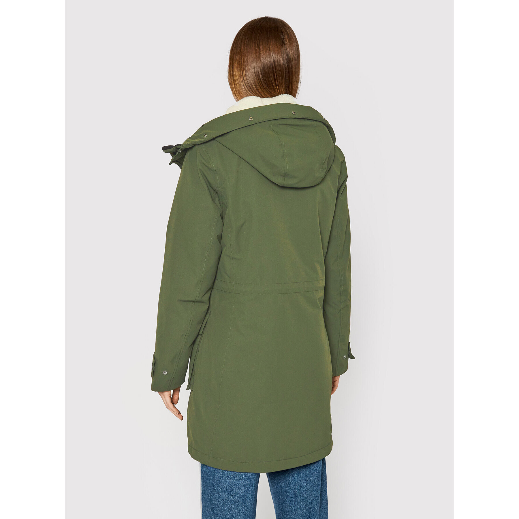 Didriksons Парка Ellen 503870 Зелен Regular Fit - Pepit.bg