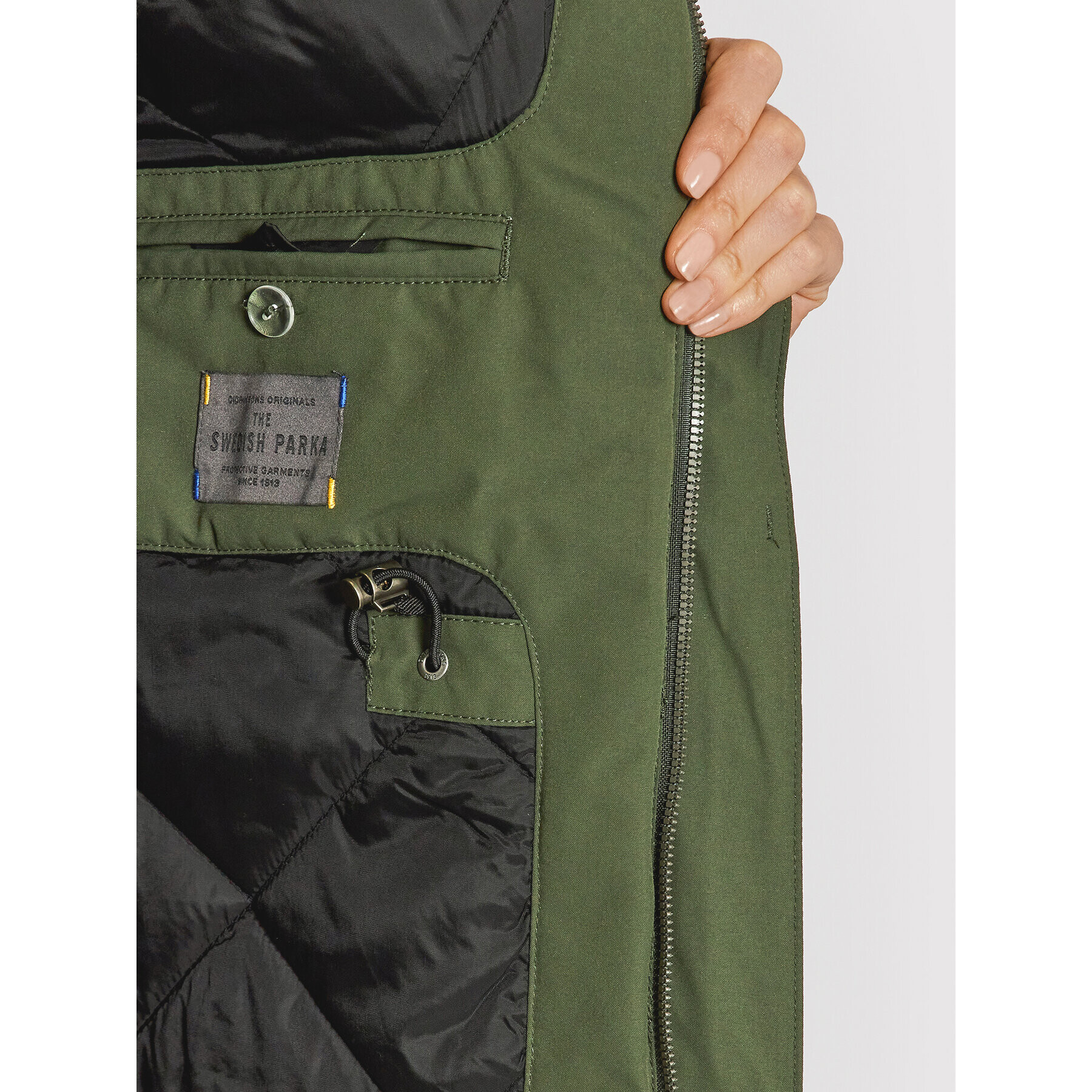 Didriksons Парка Ellen 503870 Зелен Regular Fit - Pepit.bg