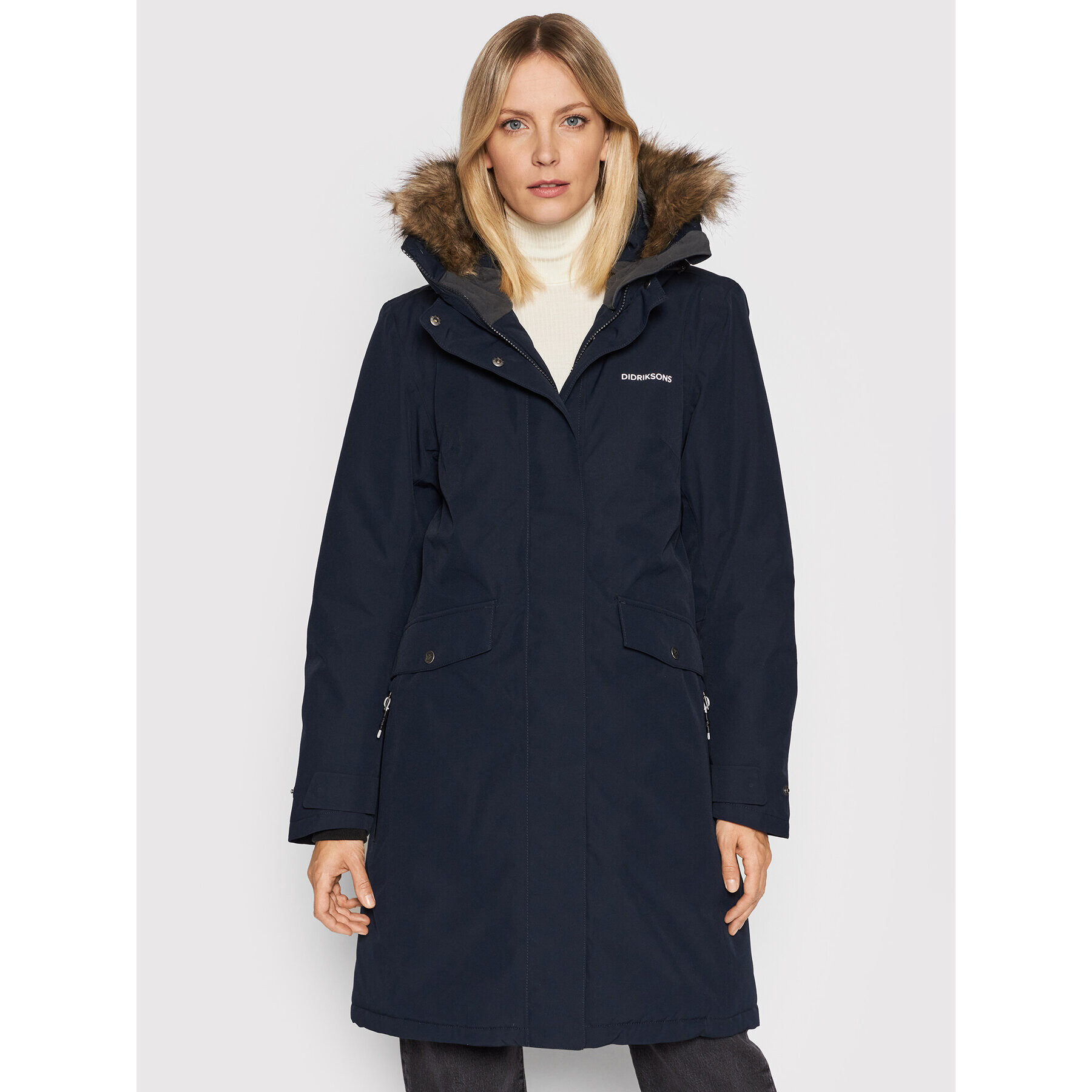 Didriksons Парка Erika 503816 Тъмносин Regular Fit - Pepit.bg