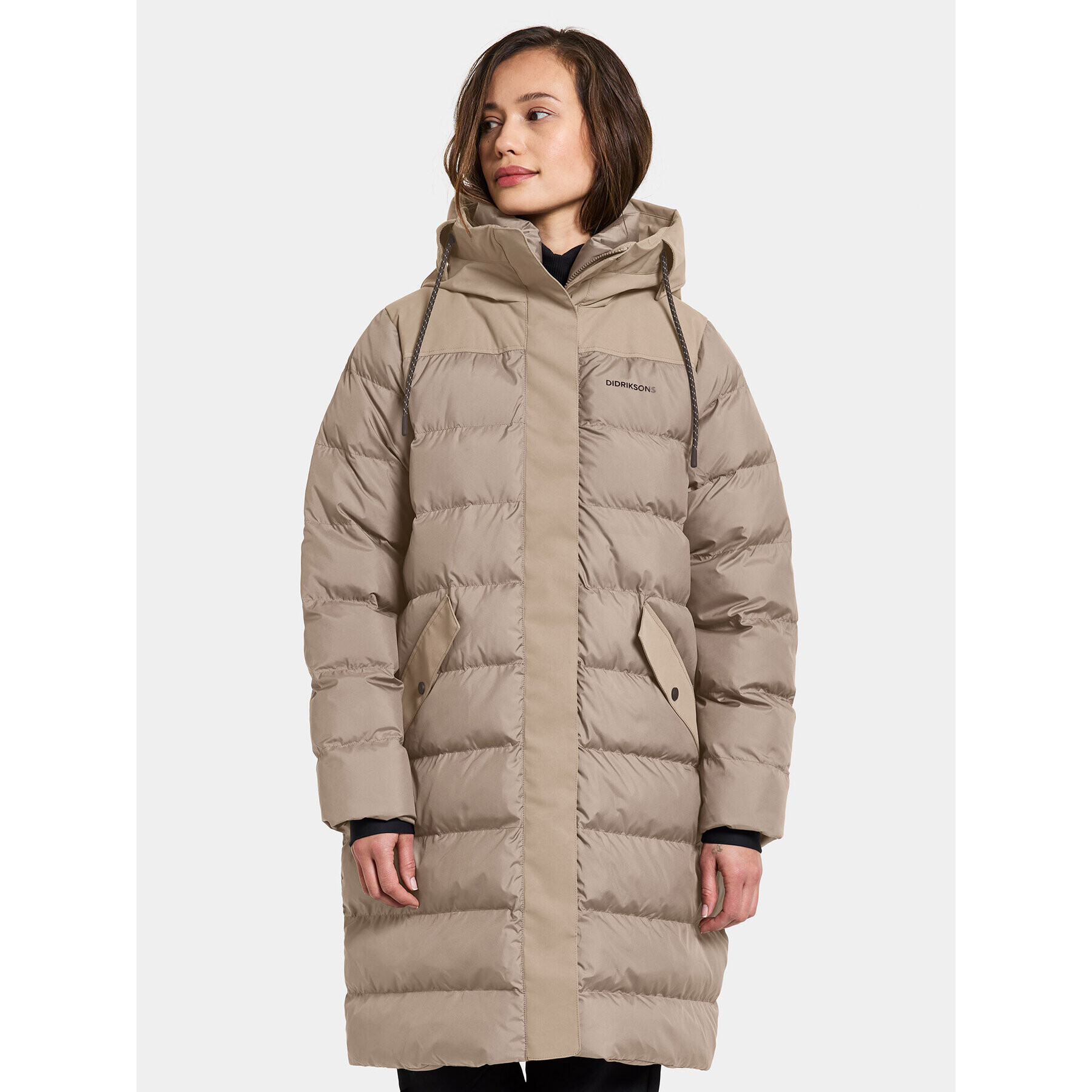 Didriksons Парка Fay Wns Parka 504524 Бежов Regular Fit - Pepit.bg