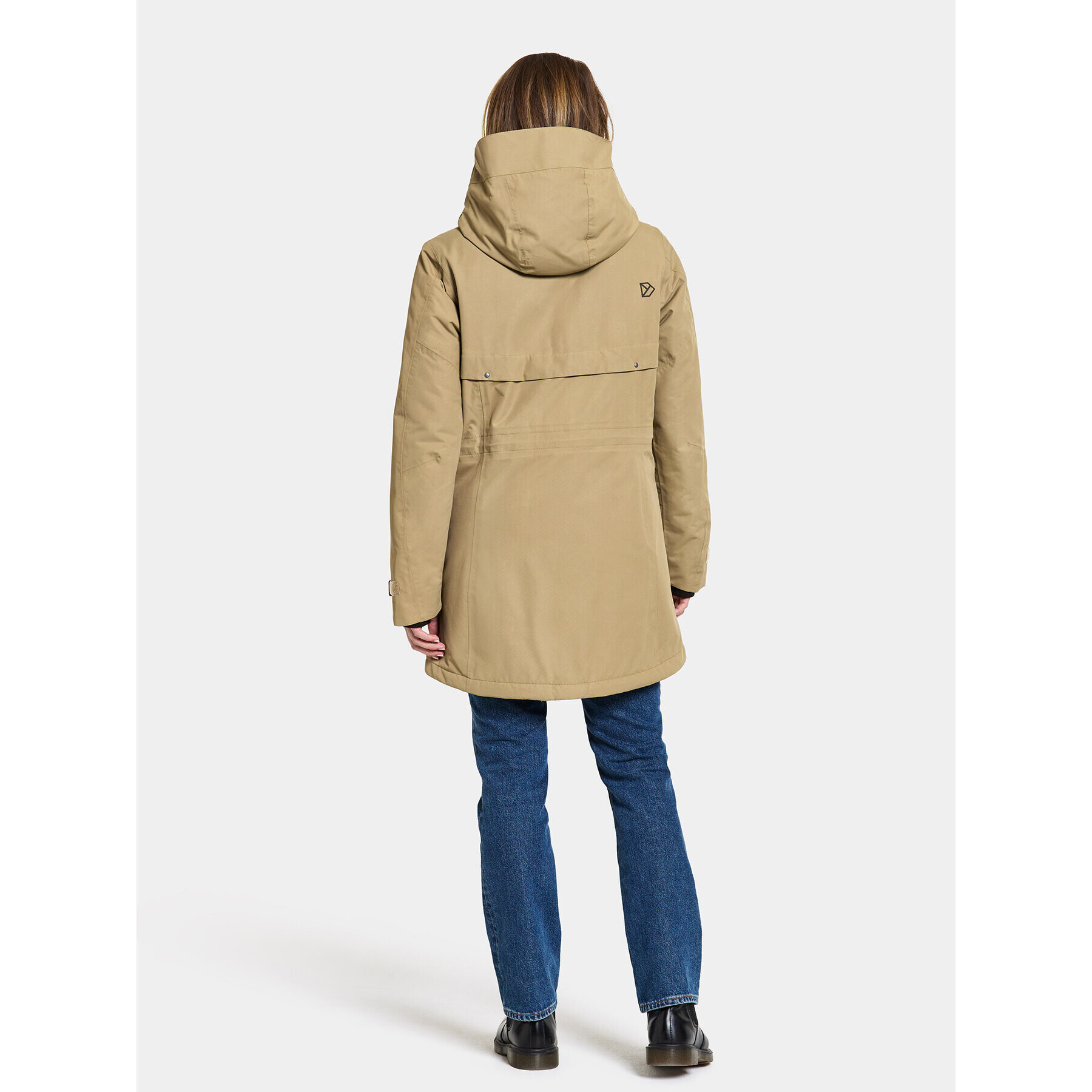 Didriksons Парка Frida Wns Parka 7 504815 Бежов Regular Fit - Pepit.bg