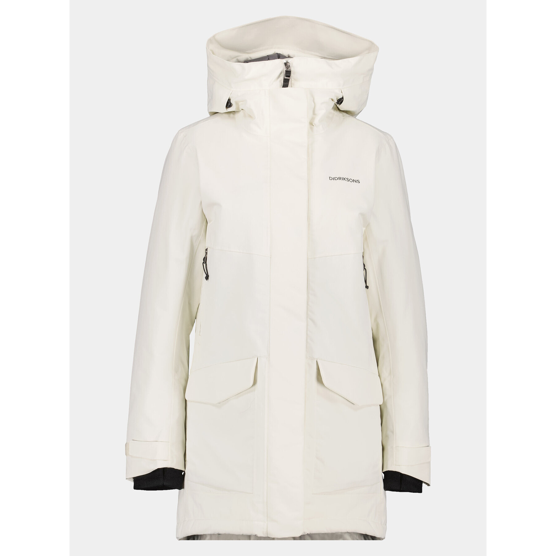 Didriksons Парка Frida Wns Parka 7 504815 Бял Regular Fit - Pepit.bg