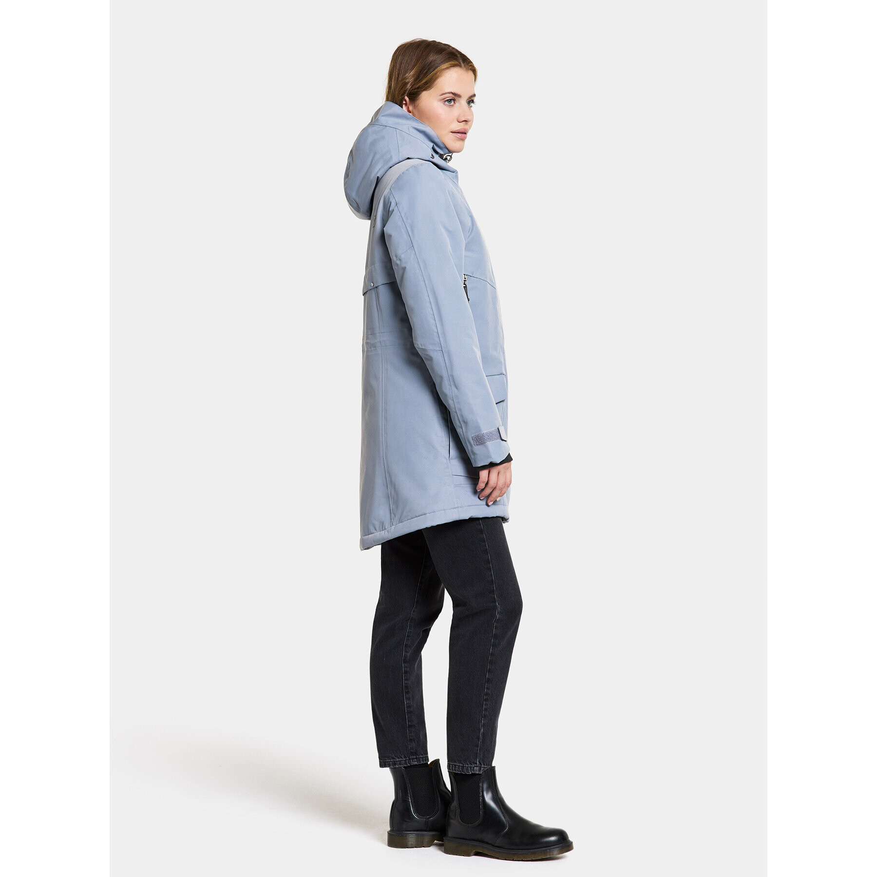 Didriksons Парка Frida Wns Parka 7 504815 Син Regular Fit - Pepit.bg