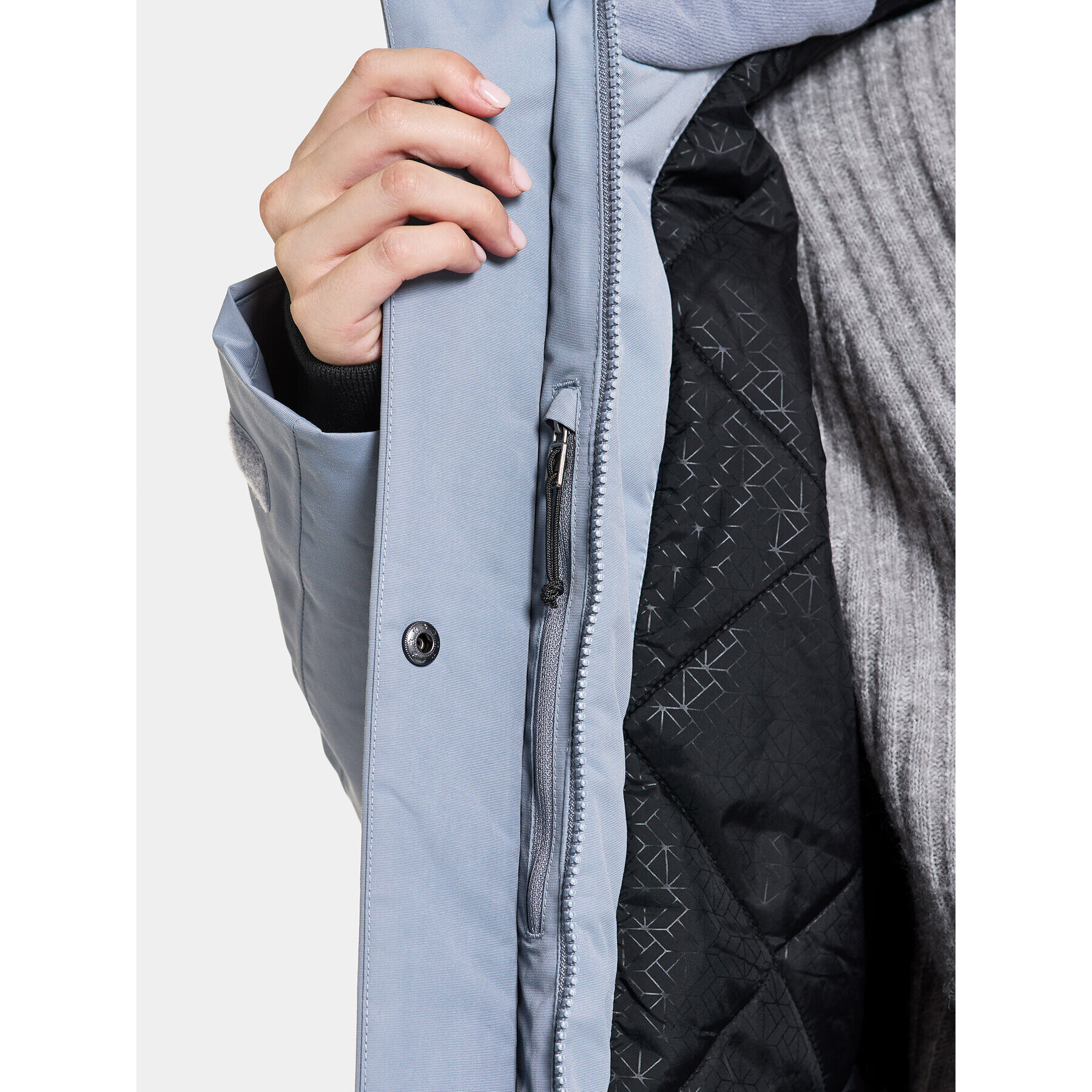 Didriksons Парка Frida Wns Parka 7 504815 Син Regular Fit - Pepit.bg