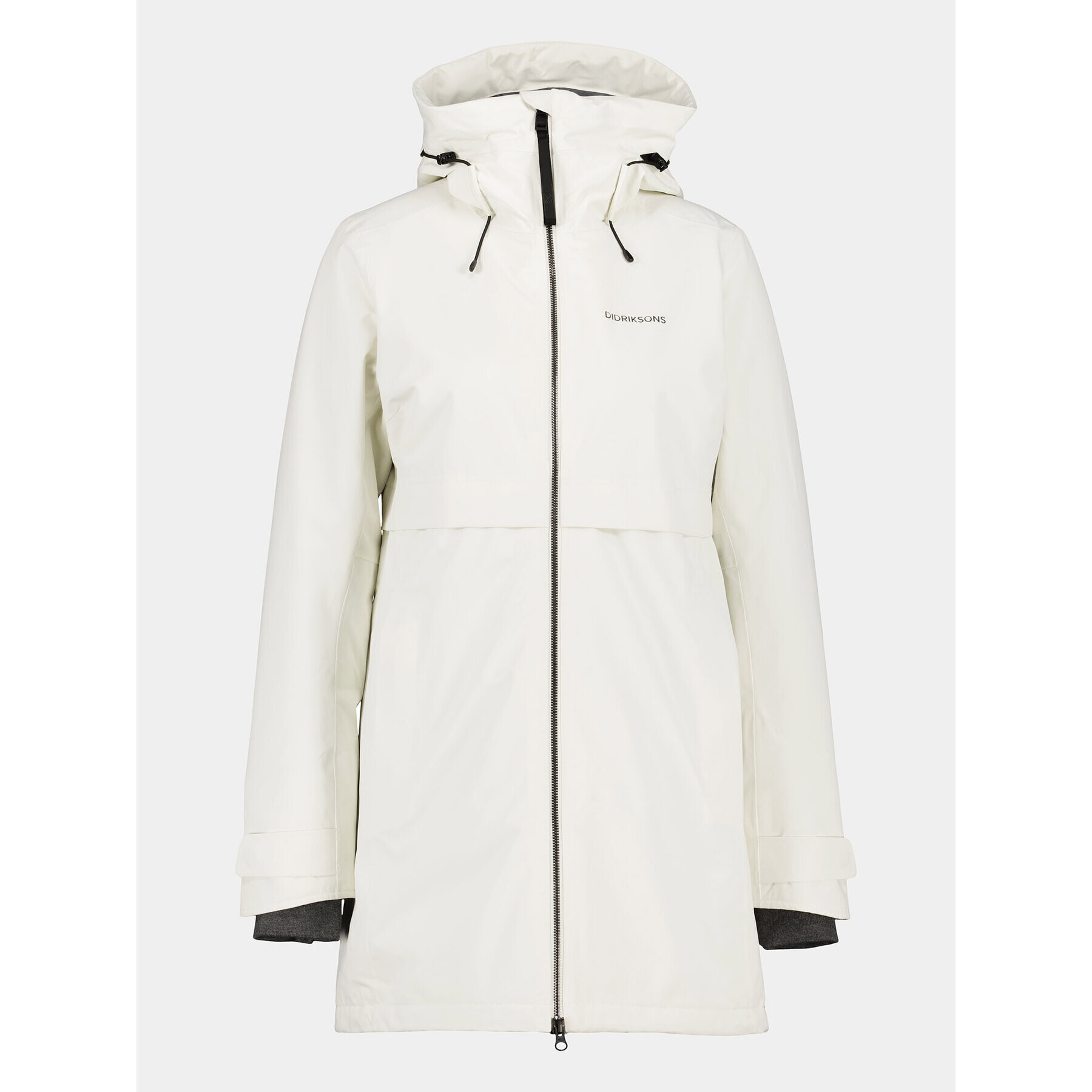 Didriksons Парка Helle Wns Parka 5 504301 Бял Regular Fit - Pepit.bg